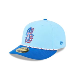 Seattle Mariners Independence Day 2025 Low Profile 59FIFTY Fitted Hat