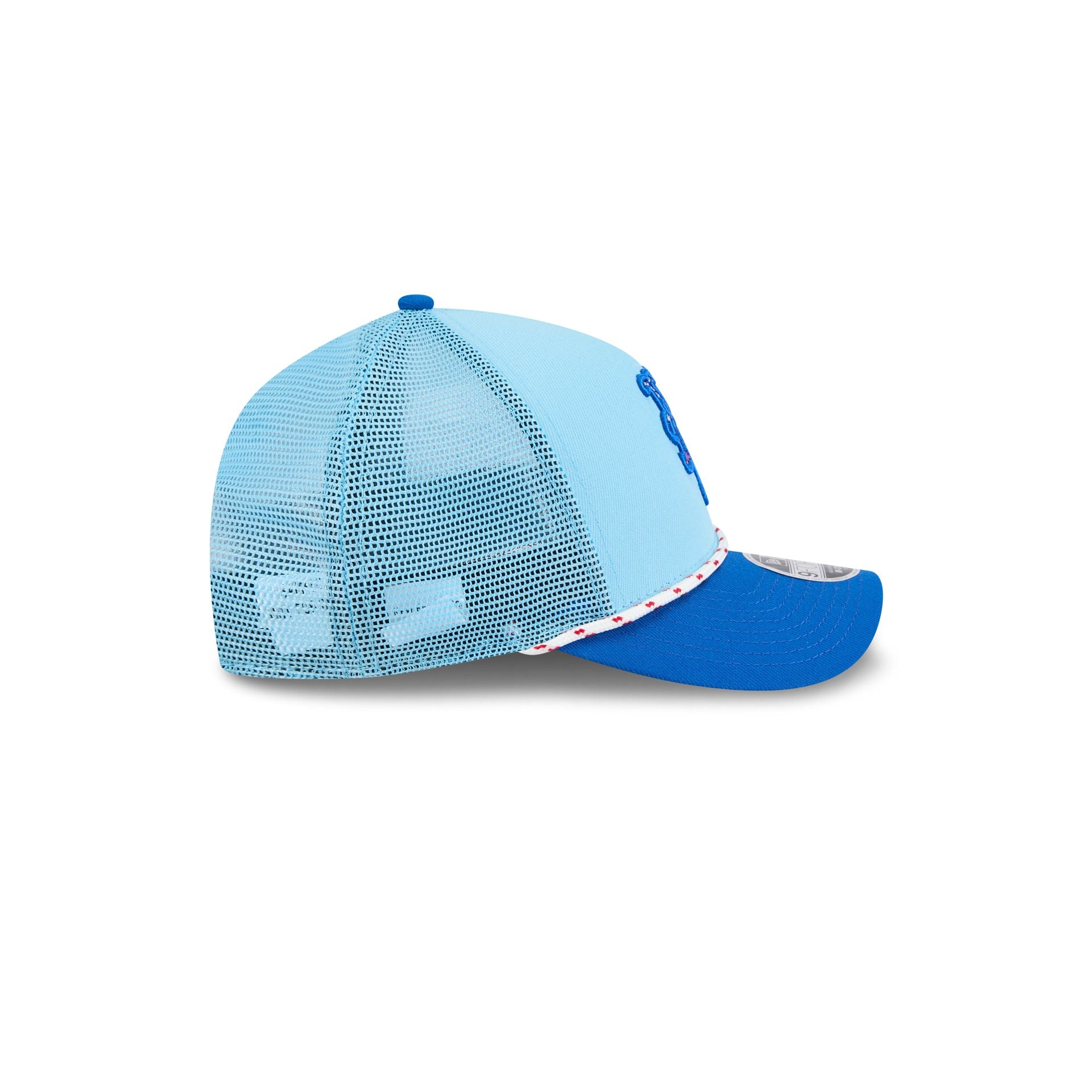 New York Mets Independence Day 2025 Kids 9FORTY M-Crown A-Frame Trucker Hat - Image 5