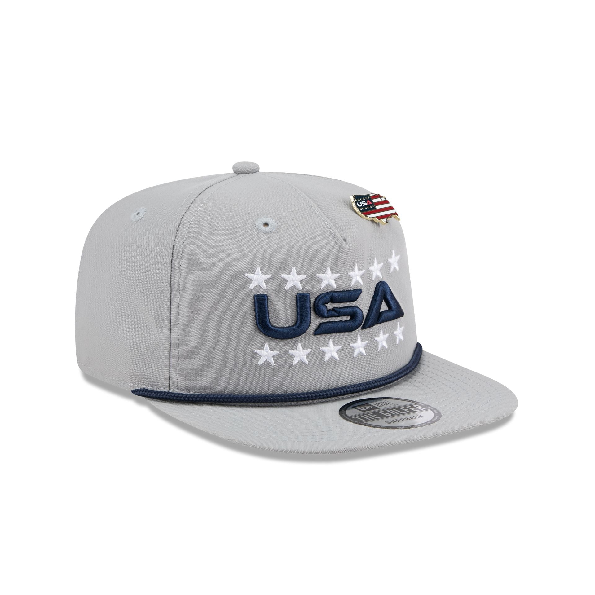 2025 Ryder Cup Team USA Gray Golfer Hat - Image 3