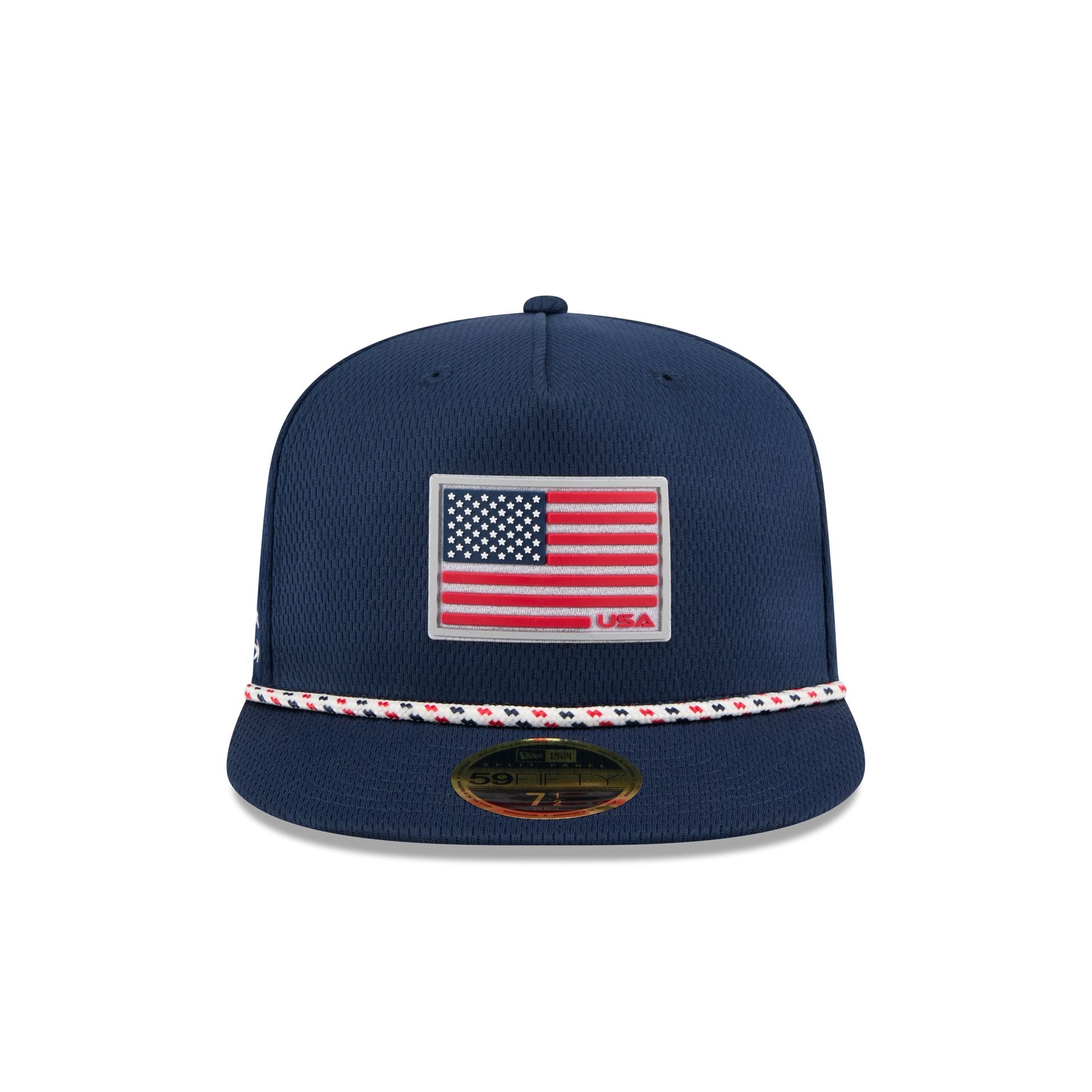 2025 Ryder Cup Team USA Flag 59FIFTY A-Frame Fitted Hat - Image 2