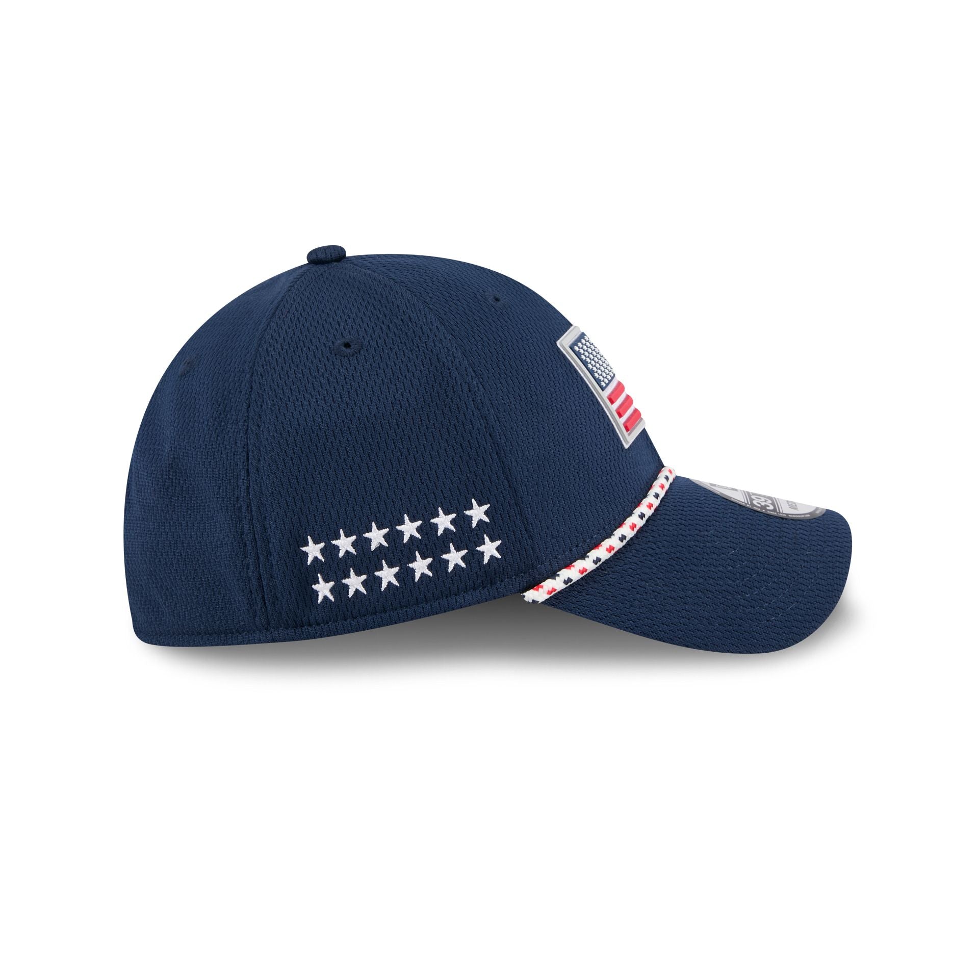 2025 Ryder Cup Team USA Flag 39THIRTY Stretch Fit Hat - Image 4