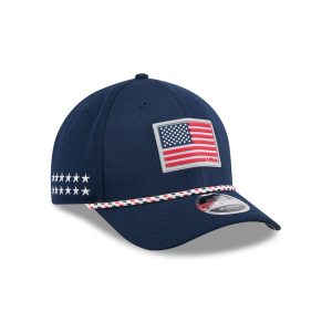 2025 Ryder Cup Team USA Flag 9FORTY M-Crown Snapback Hat