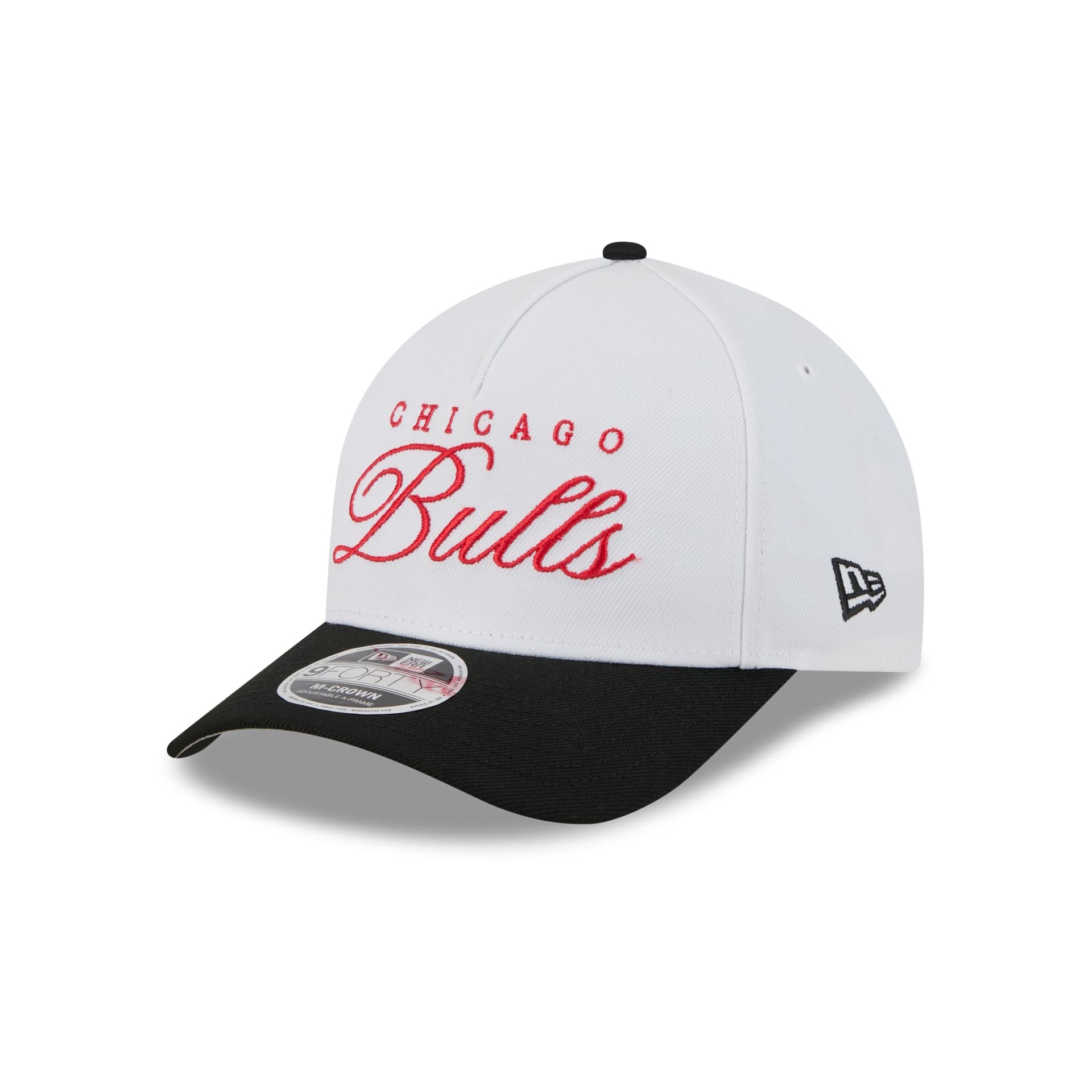 Chicago Bulls 2025 Draft 9FORTY M-Crown A-Frame Snapback Hat - Image 3