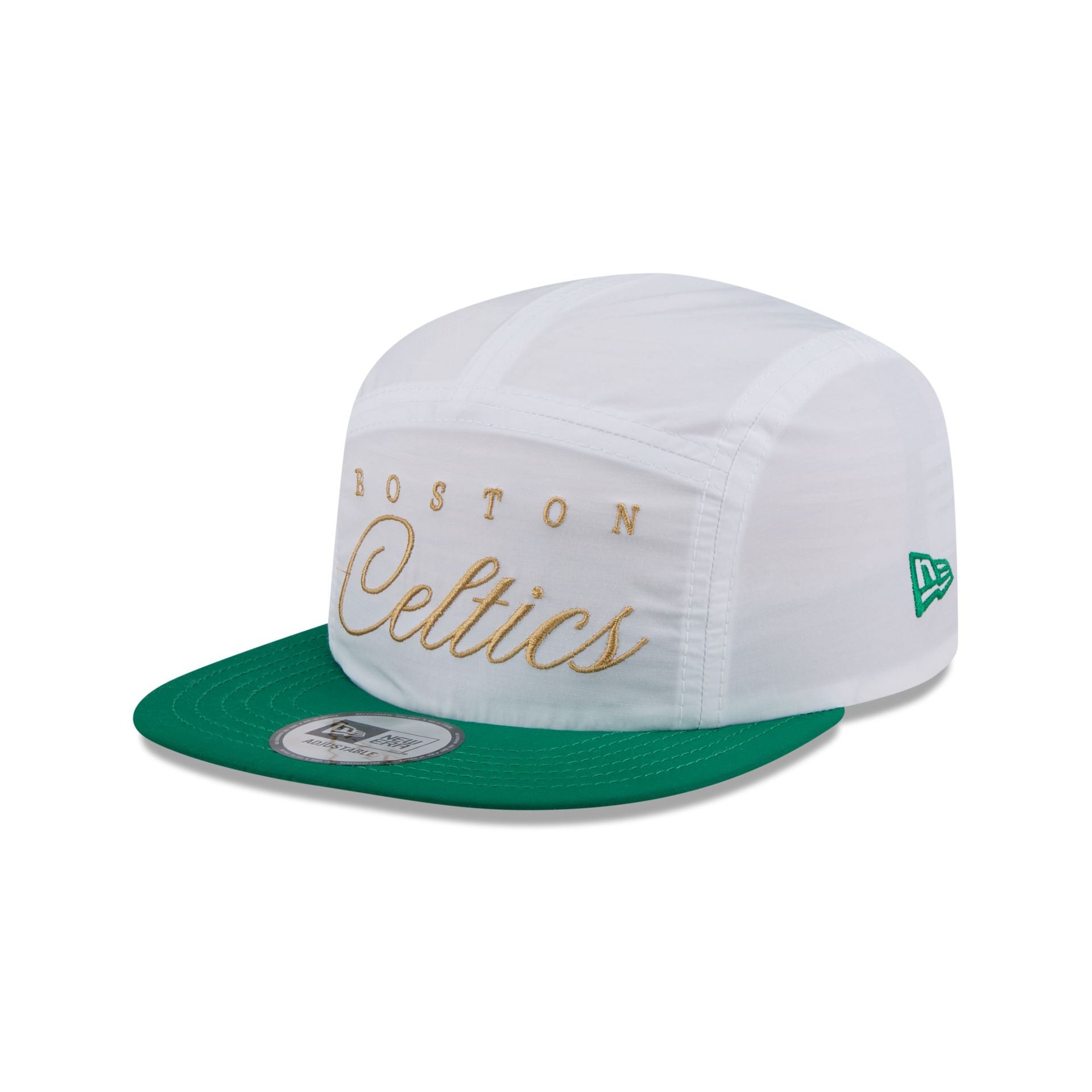 Boston Celtics 2025 Draft Camper Strapback Hat - Image 3