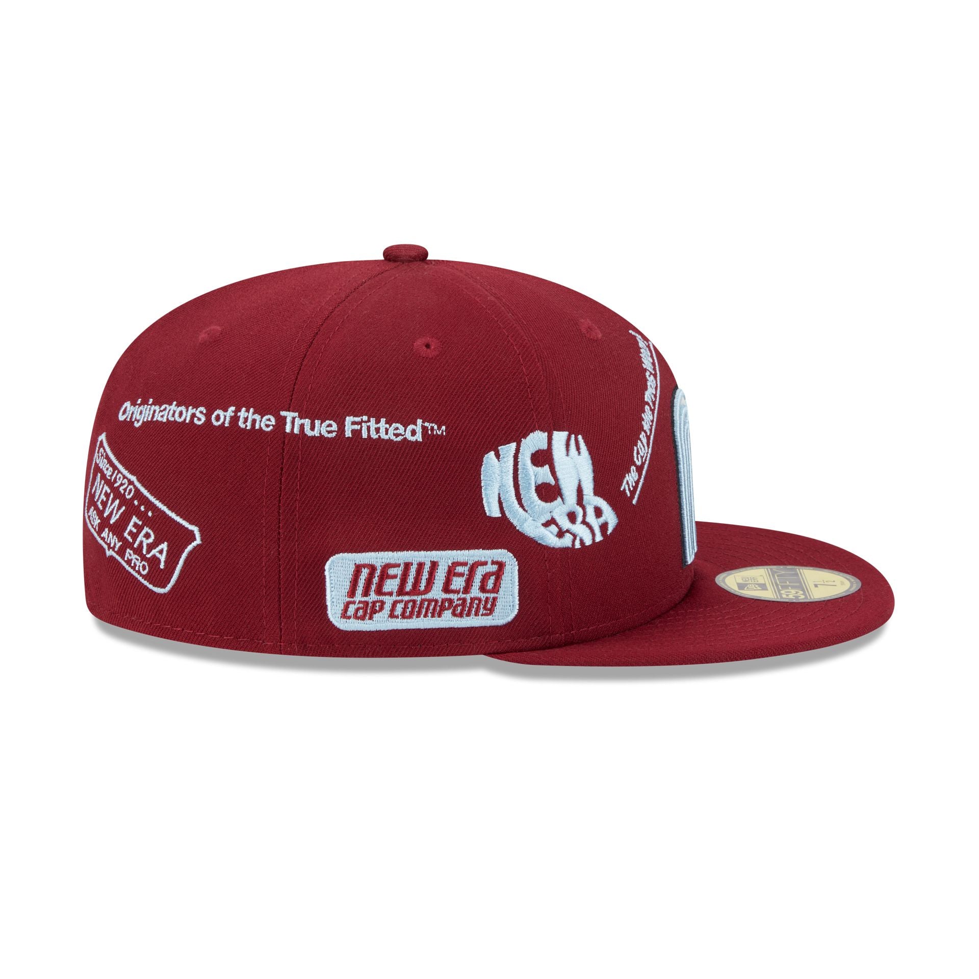 Mexico Baseball New Era Anniversary Logos Maroon 59FIFTY Fitted Hat - Image 5
