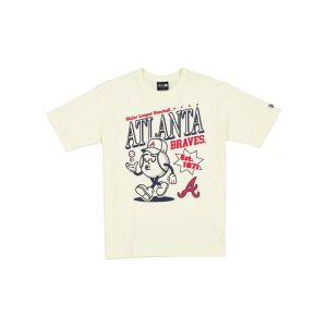 Atlanta Braves Sport Classics Chrome White T-Shirt