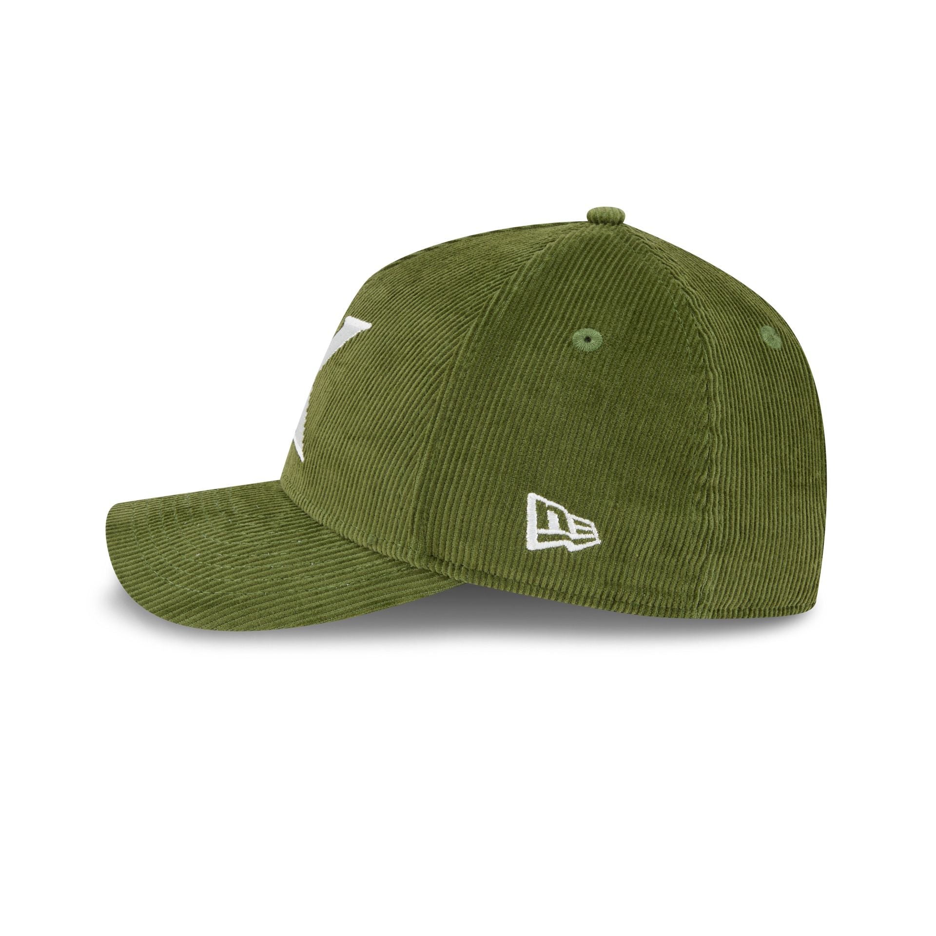 Xolos Olive Corduroy 9FORTY M-Crown Snapback Hat - Image 4