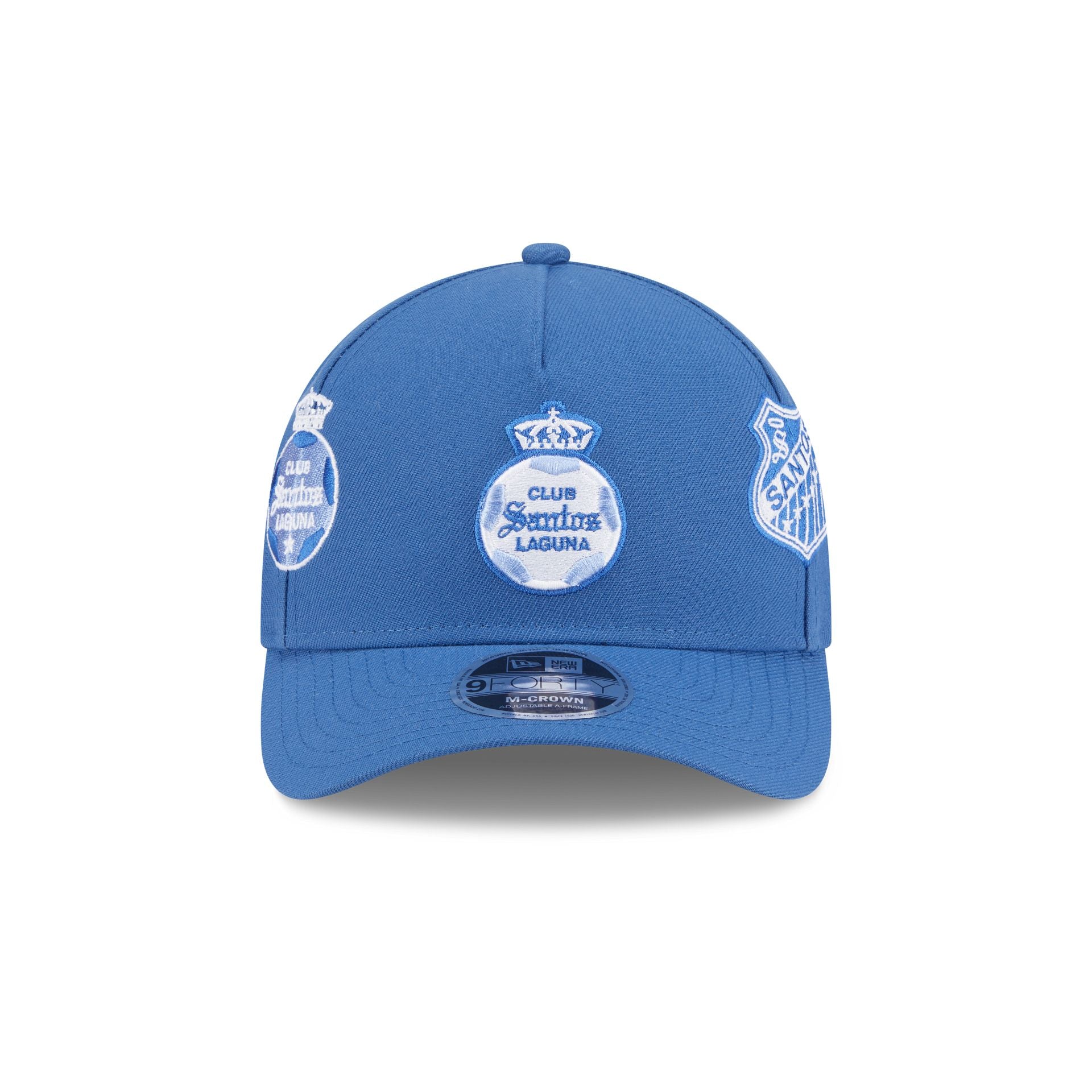 Santos Laguna Indigo 9FORTY M-Crown A-Frame Trucker Hat - Image 2
