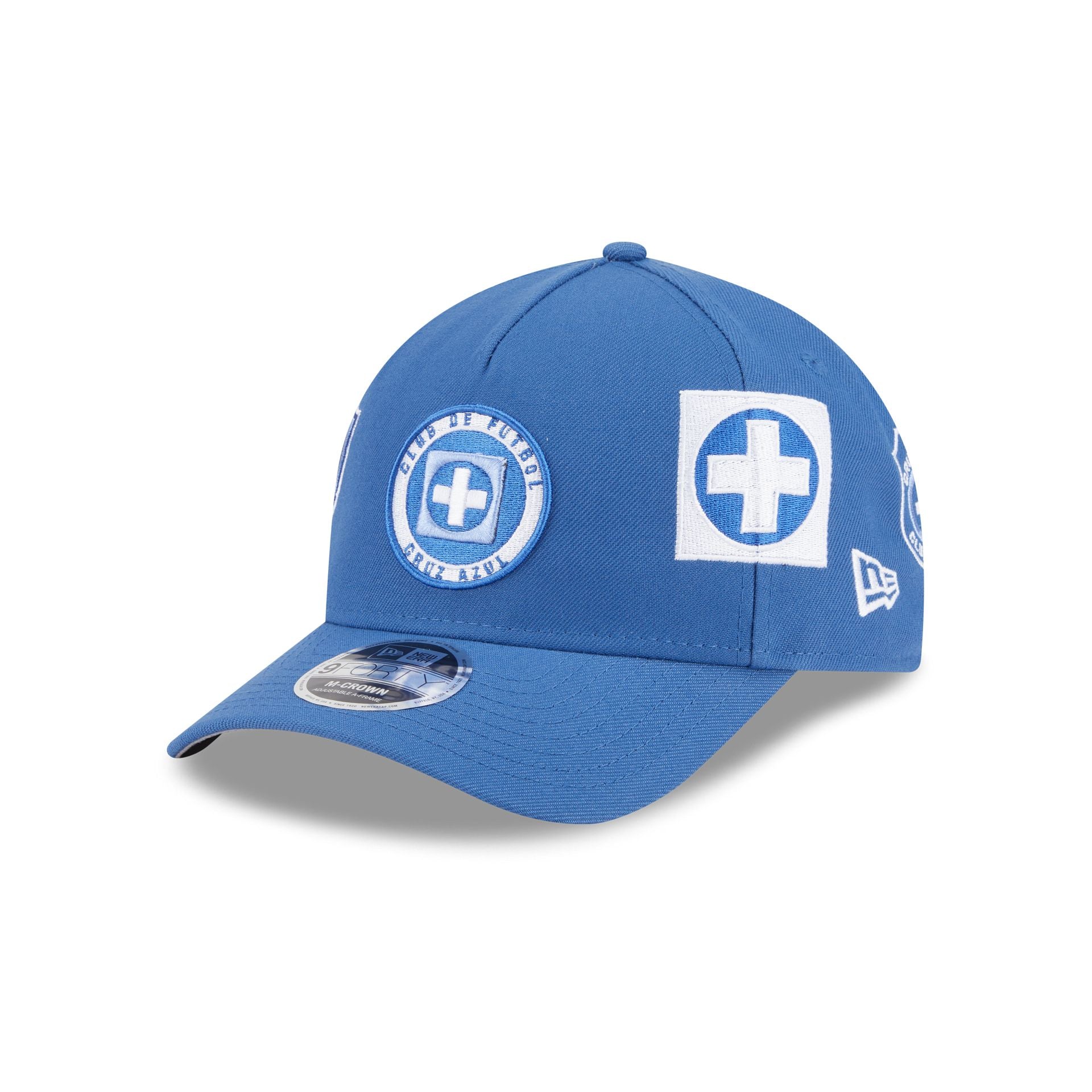 Cruz Azul Indigo 9FORTY M-Crown A-Frame Trucker Hat - Image 3