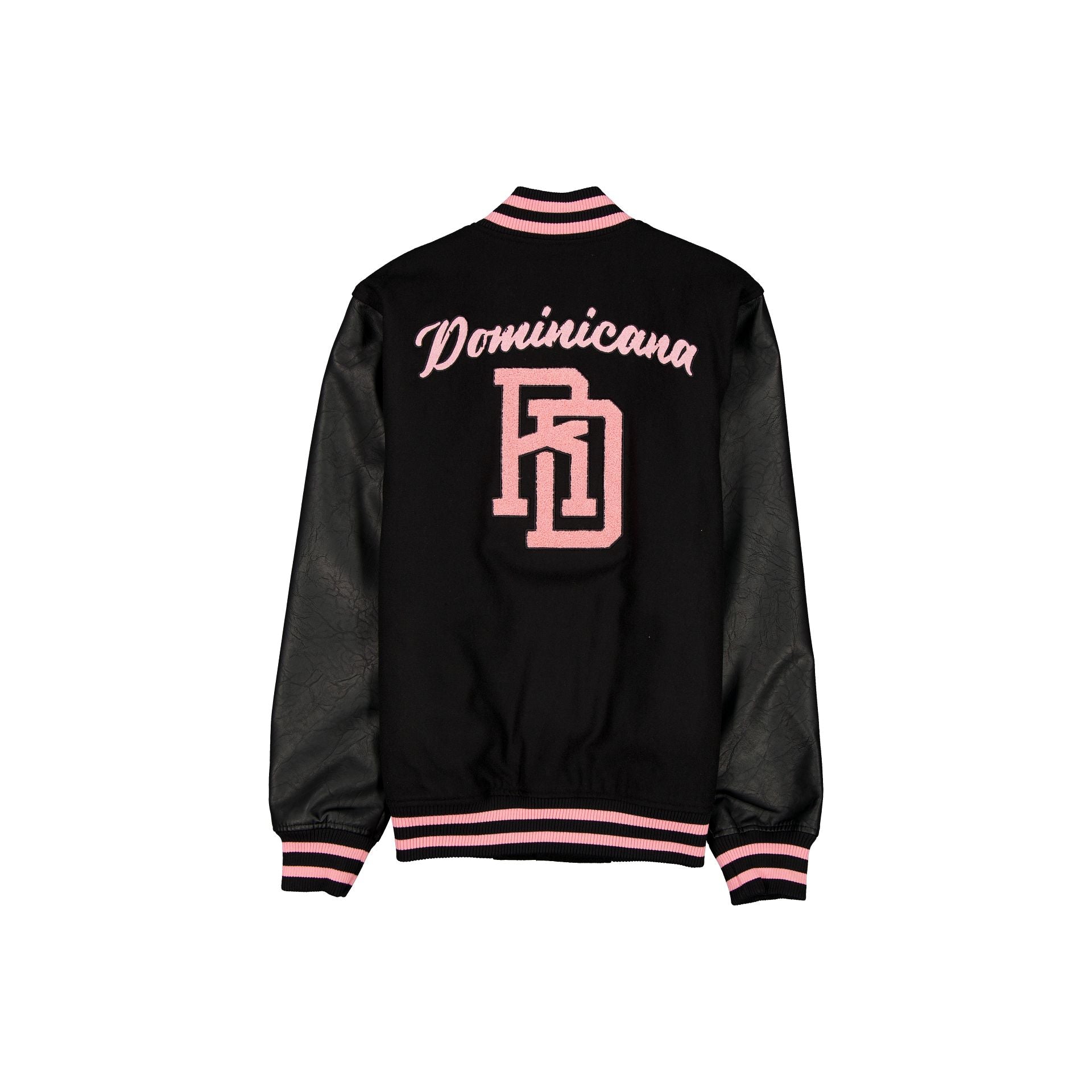 Dominican Republic Black Bomber Jacket - Image 2