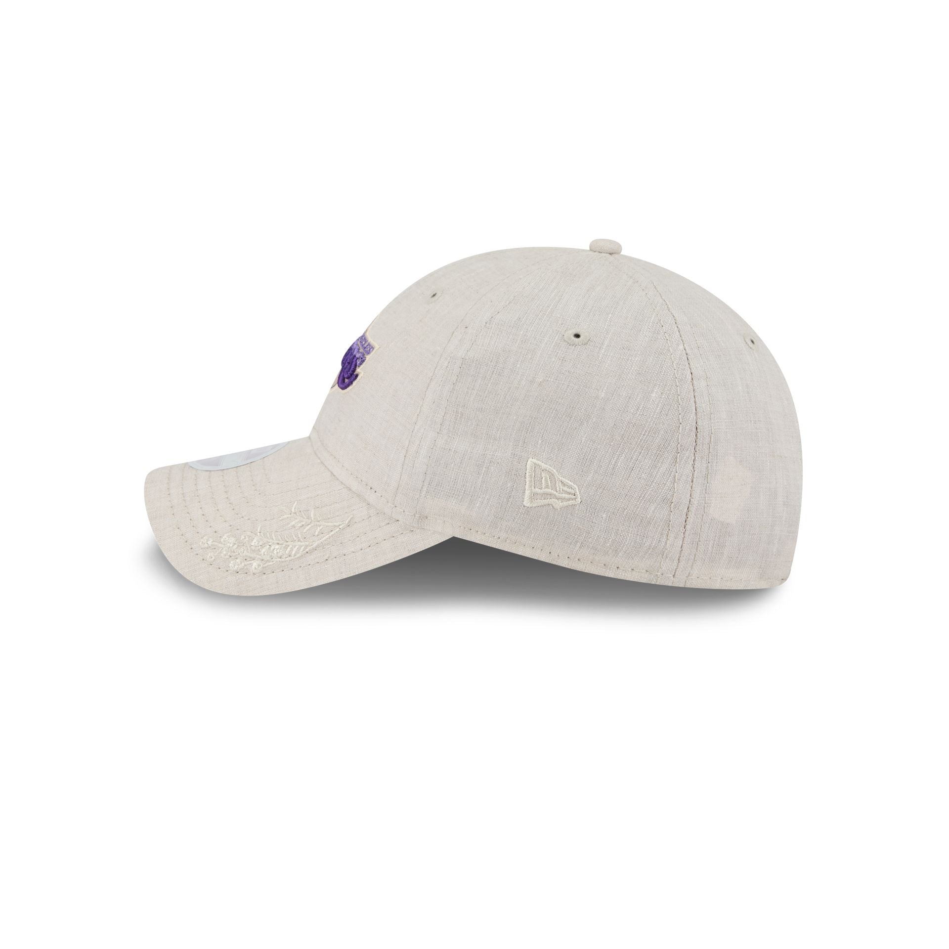 Los Angeles Lakers Floral Women's 9TWENTY Adjustable Hat - Image 4