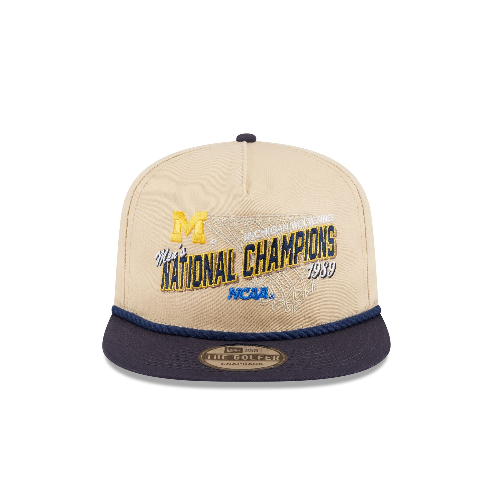 Michigan Wolverines 1989 National Champions Golfer Hat - Image 2