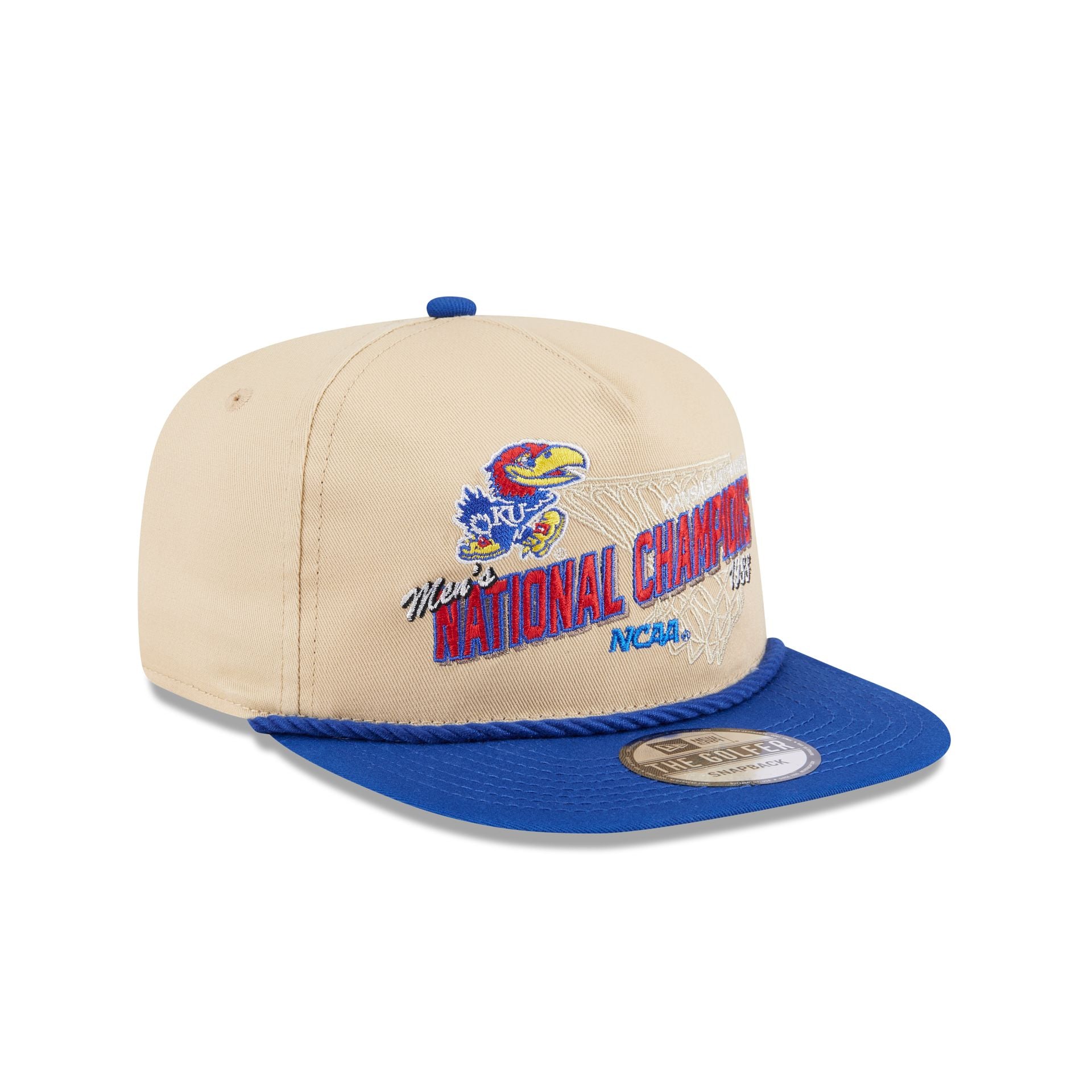 Kansas Jayhawks 1988 National Champions Golfer Hat - Image 3