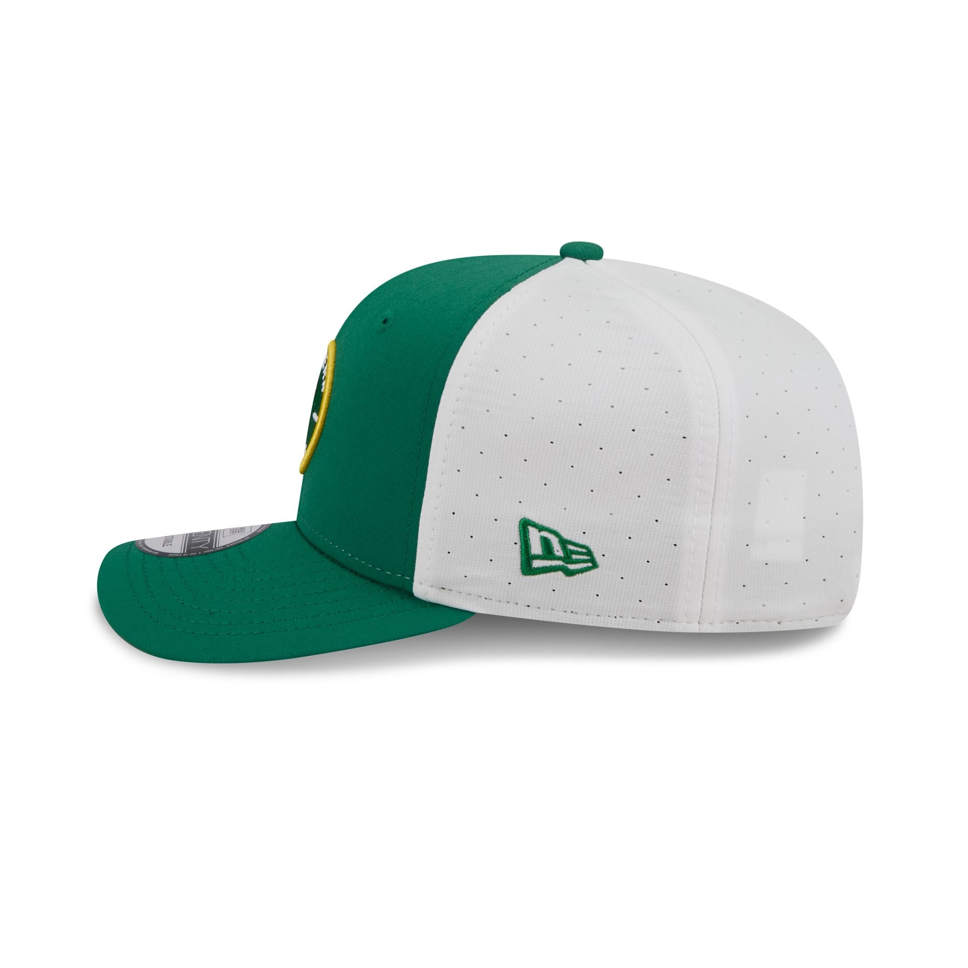 New Era Cap Green and Gold Pack 9SEVENTY Stretch-Snap Hat - Image 4