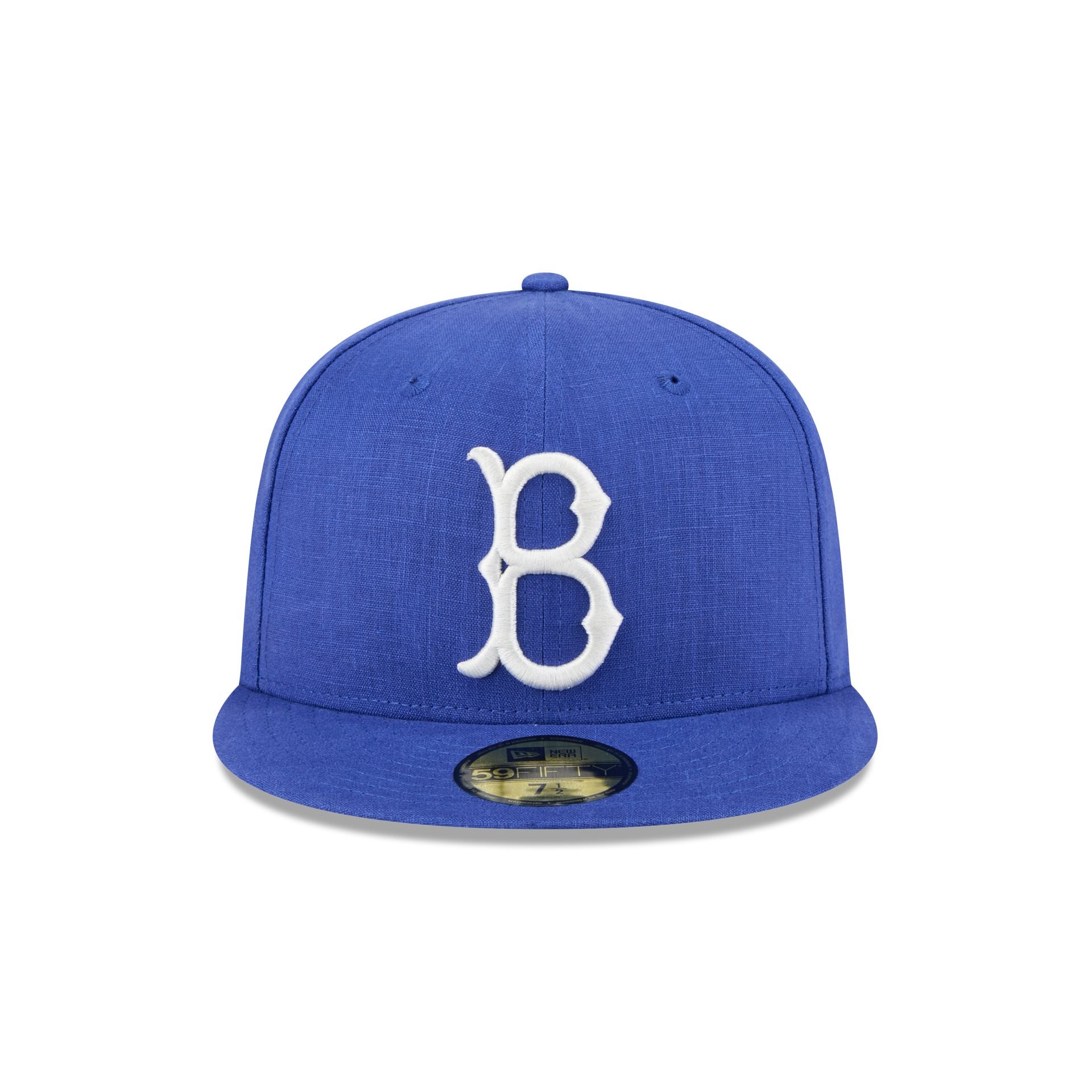 Team Linen Brooklyn Dodgers 59FIFTY Fitted Hat - Image 2