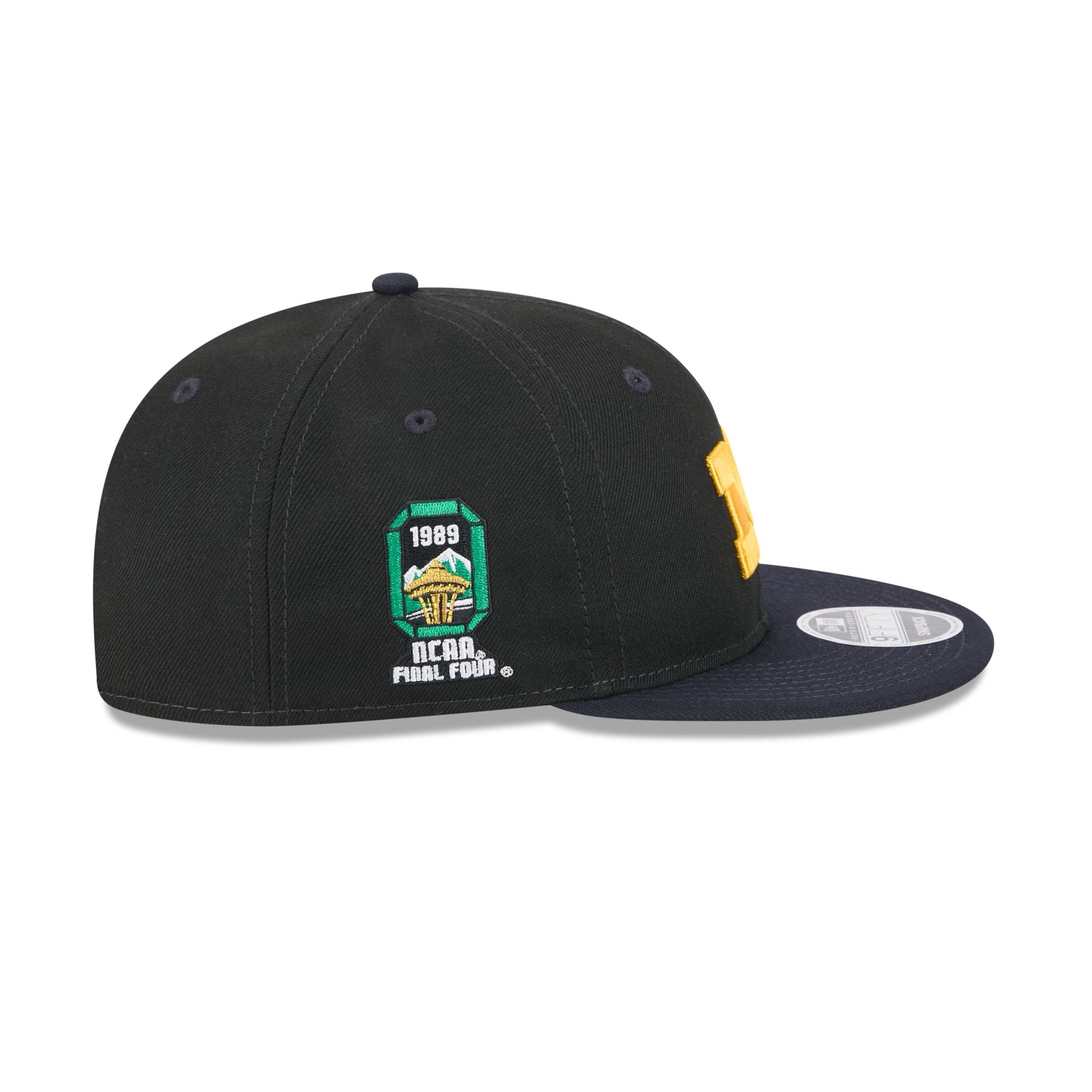 Michigan Wolverines Tournament Side Patch Retro Crown 9FIFTY Strapback Hat - Image 4