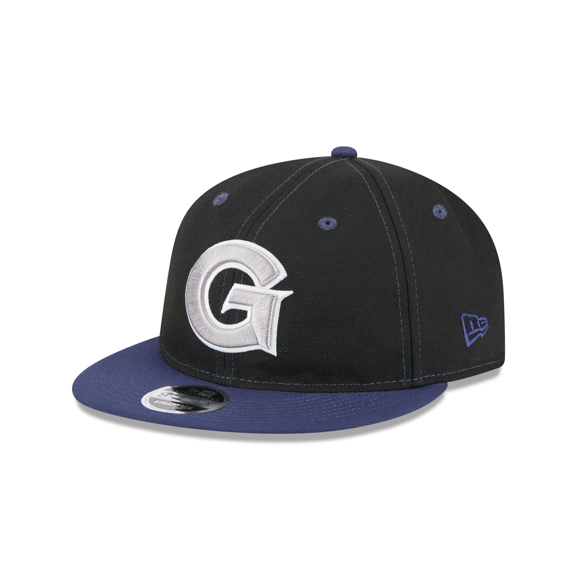 Georgetown Hoyas Tournament Side Patch Retro Crown 9FIFTY Strapback Hat - Image 3