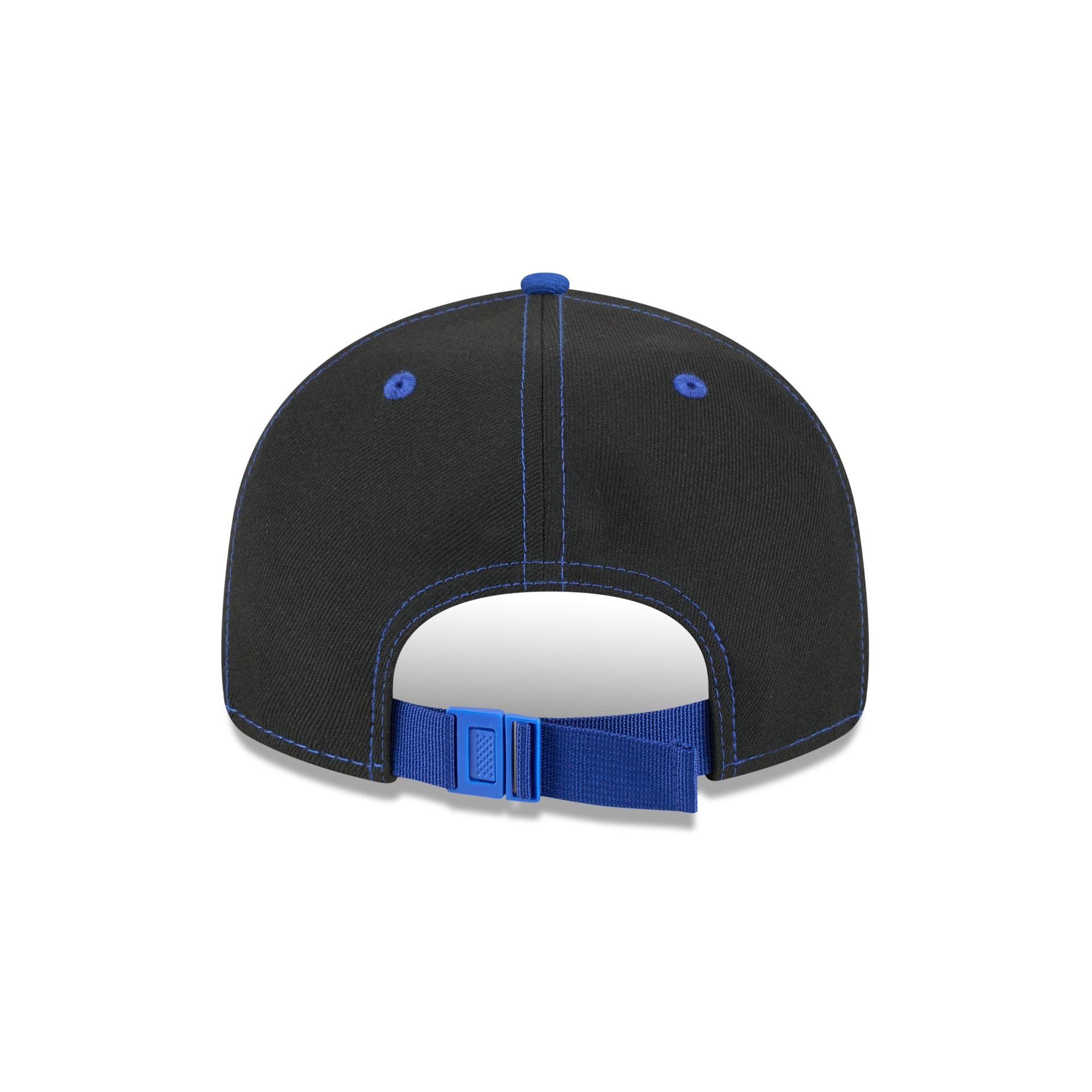 Kansas Jayhawks Tournament Side Patch Retro Crown 9FIFTY Strapback Hat - Image 6