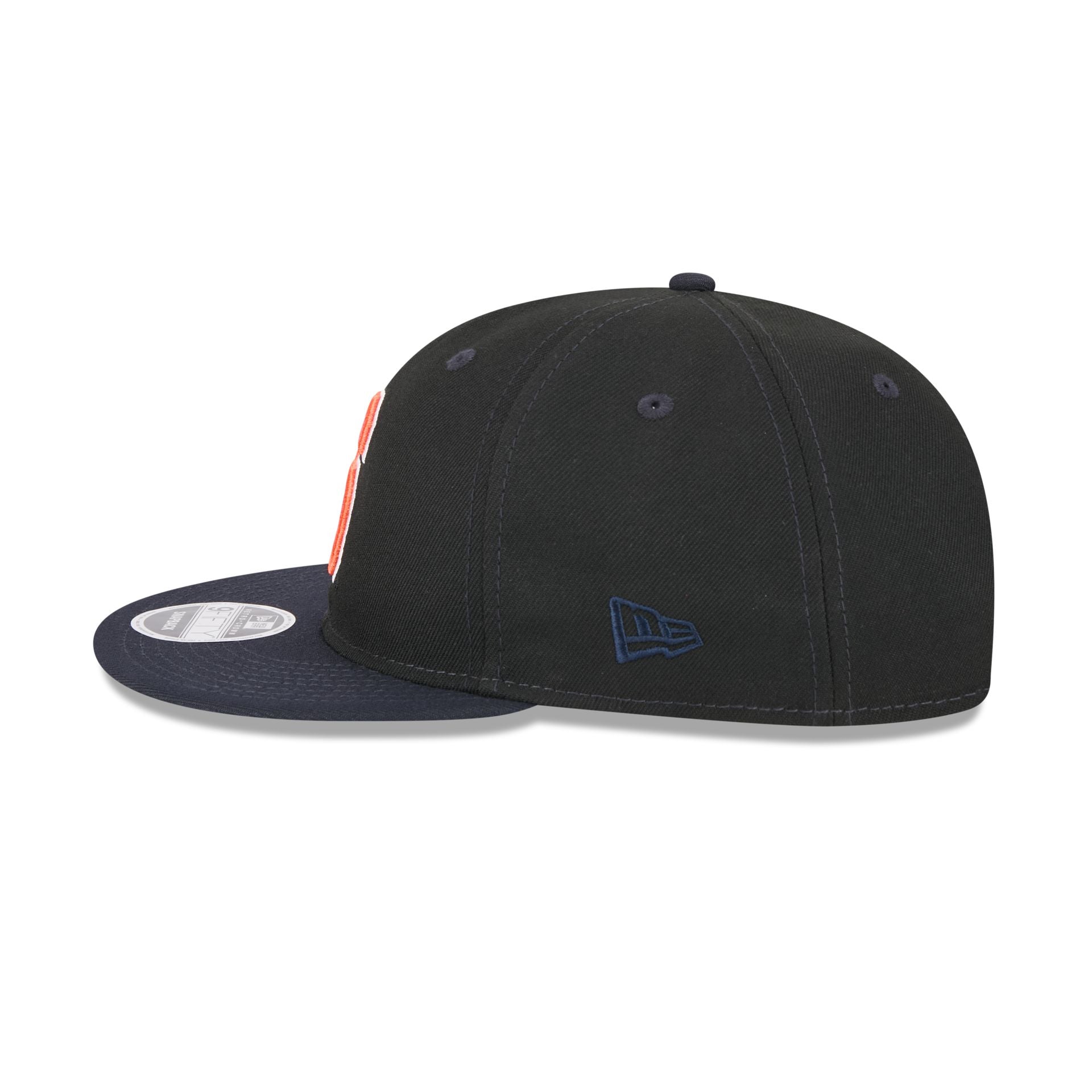 Syracuse Orange Tournament Side Patch Retro Crown 9FIFTY Strapback Hat - Image 5