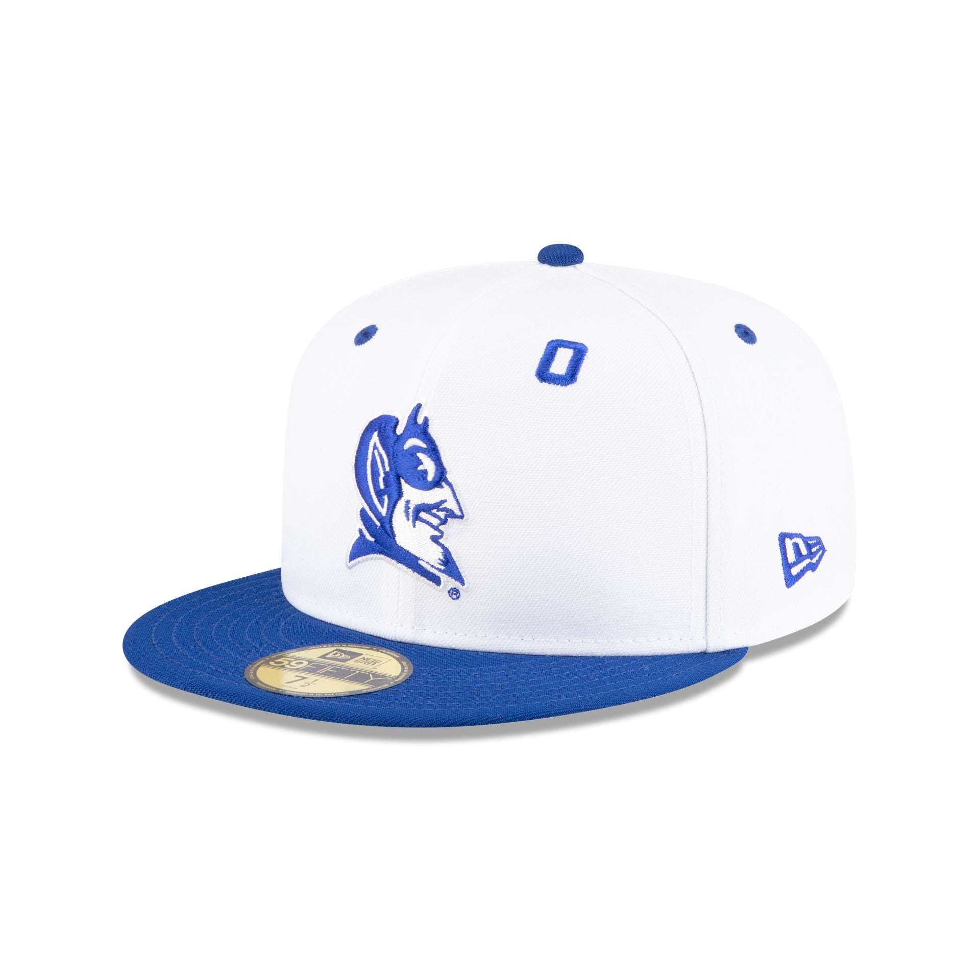 Jayson Tatum x Duke Blue Devils White 59FIFTY Fitted Hat - Image 3