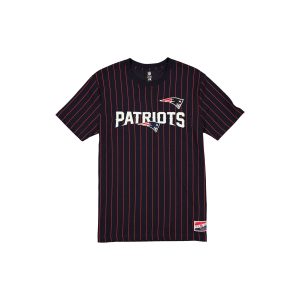 New England Patriots Throwback Retro Pinstripe T-Shirt