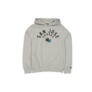 San Jose Sharks Sport Night Heather Gray Hoodie