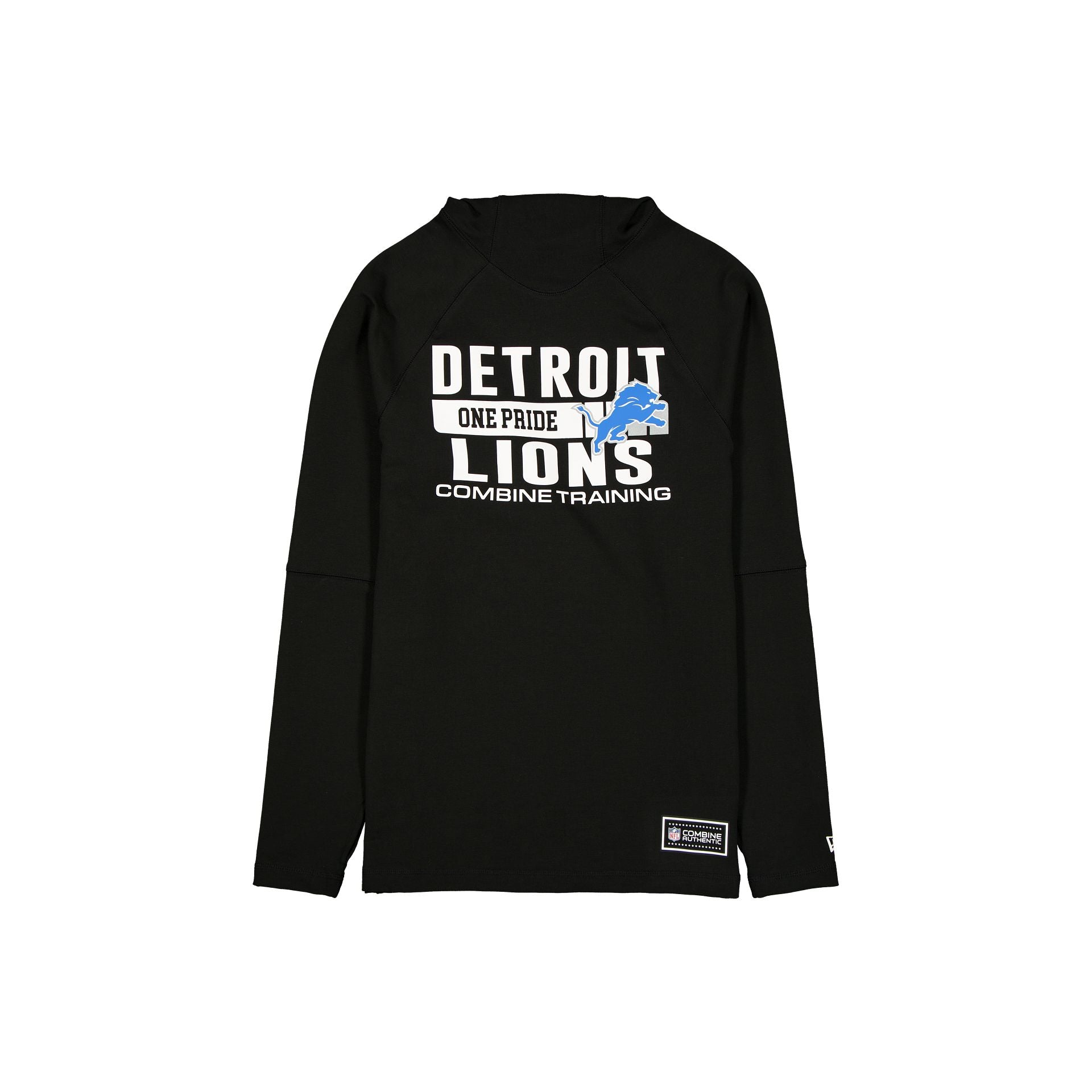 Detroit Lions 2025 Functional Fandom Black Balaclava Hoodie