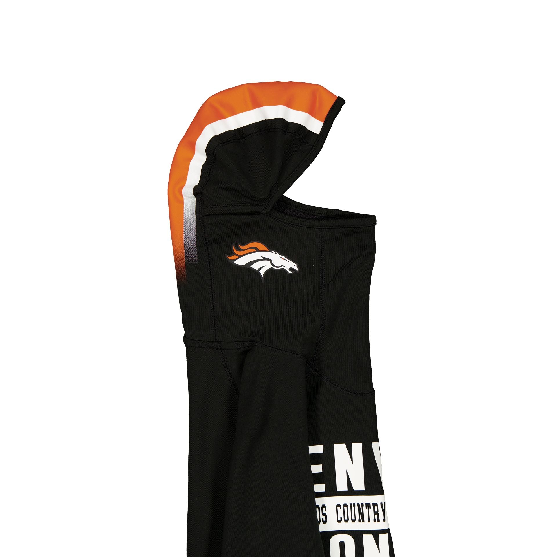 Denver Broncos 2025 Functional Fandom Black Balaclava Hoodie - Image 4