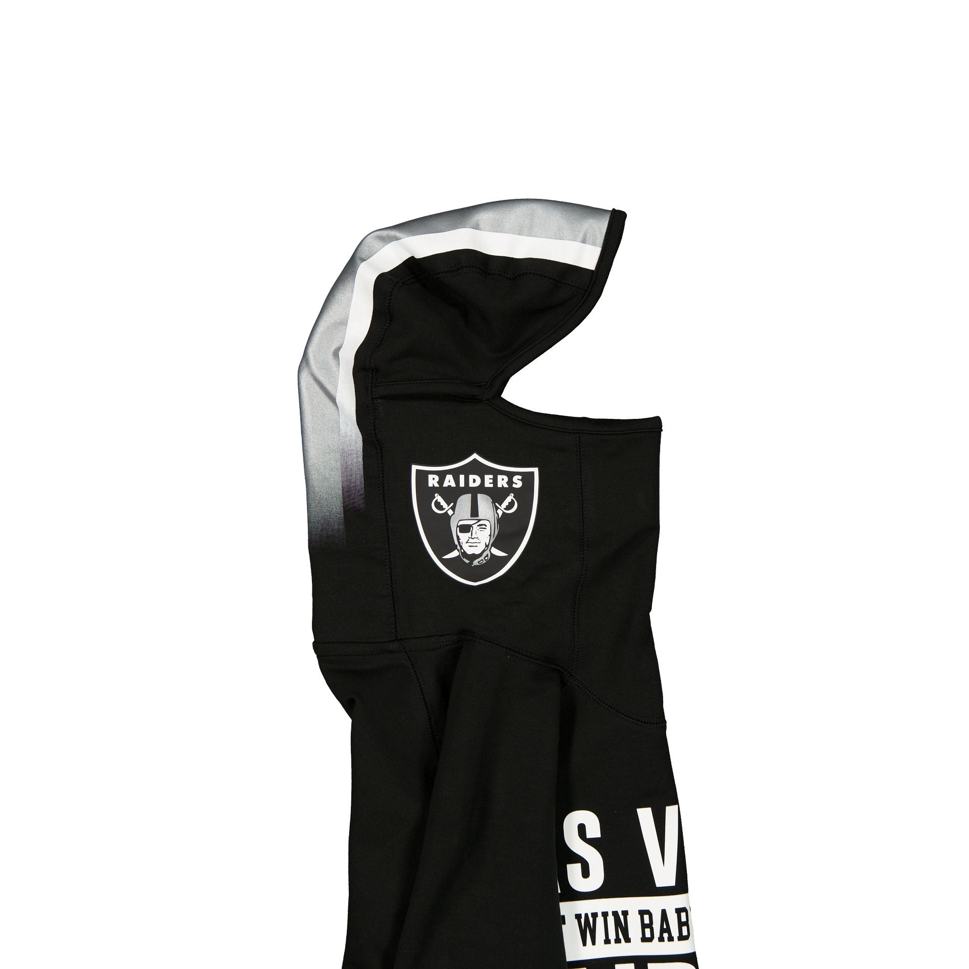 Las Vegas Raiders 2025 Functional Fandom Black Balaclava Hoodie - Image 4