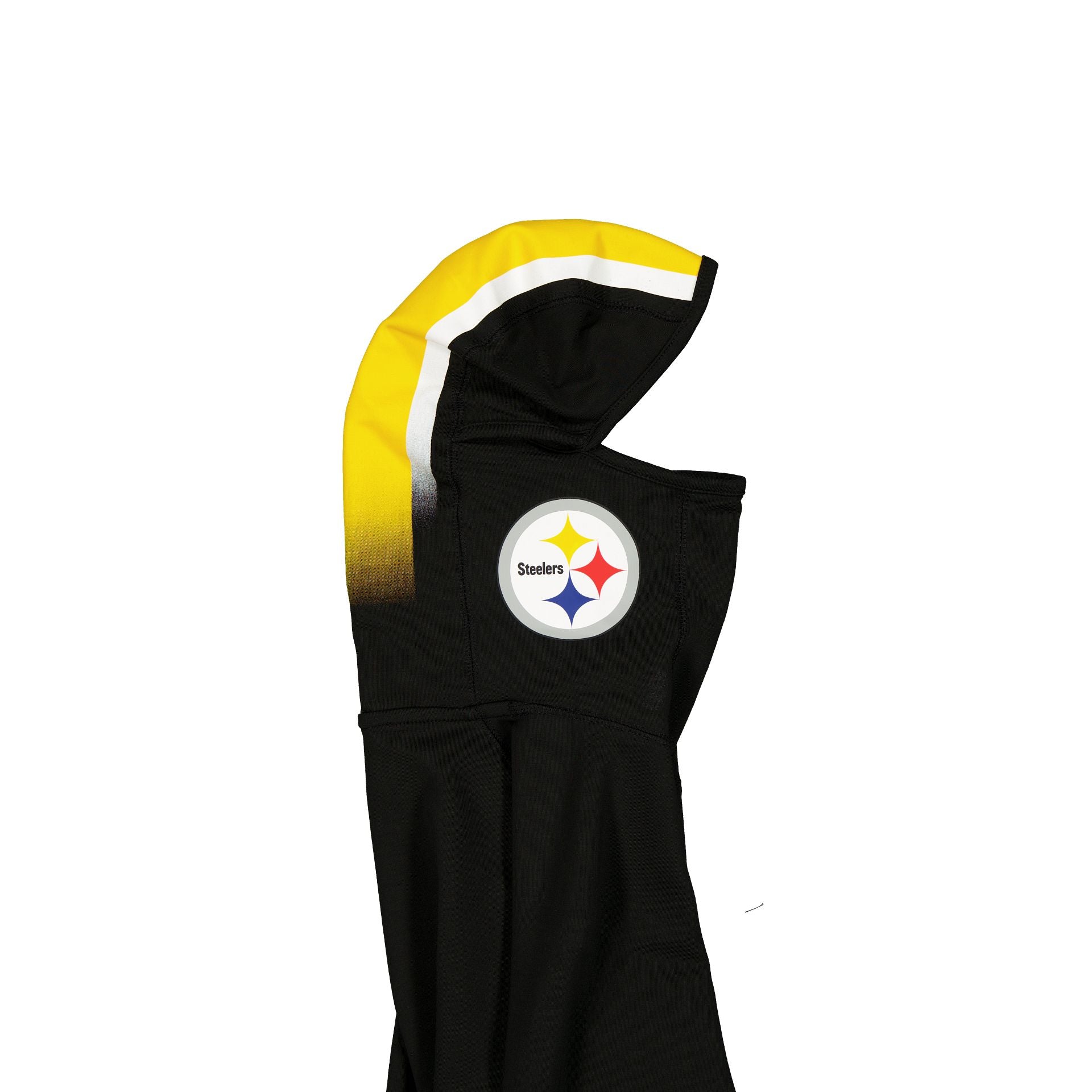 Pittsburgh Steelers 2025 Functional Fandom Black Balaclava Hoodie - Image 4