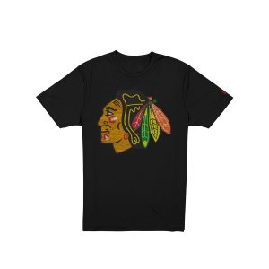Chicago Blackhawks Wash Logo Short-Sleeve T-Shirt