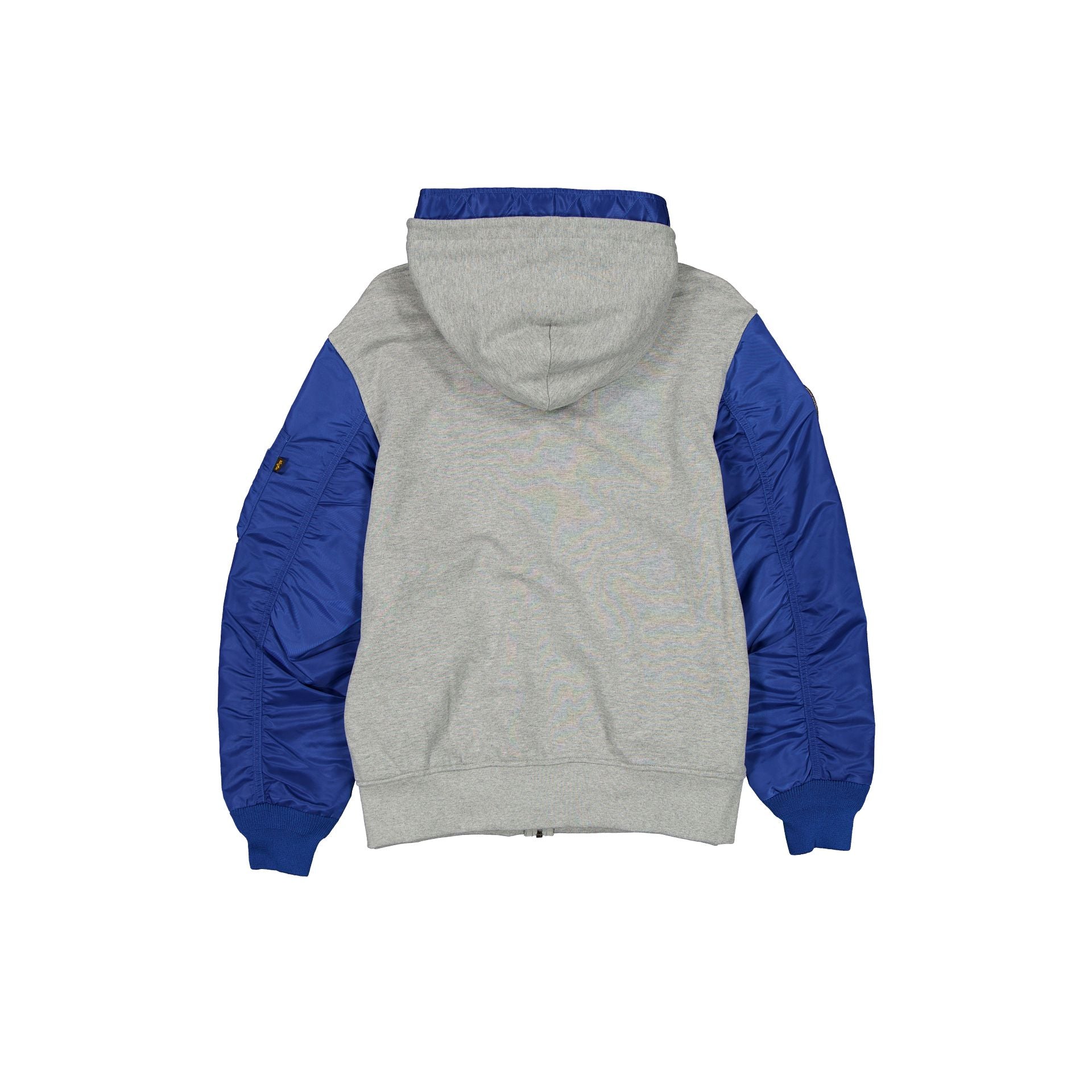 Alpha Industries x Buffalo Bills Historic Gray MA-1 Full Zip Fleece Jacket - Image 2