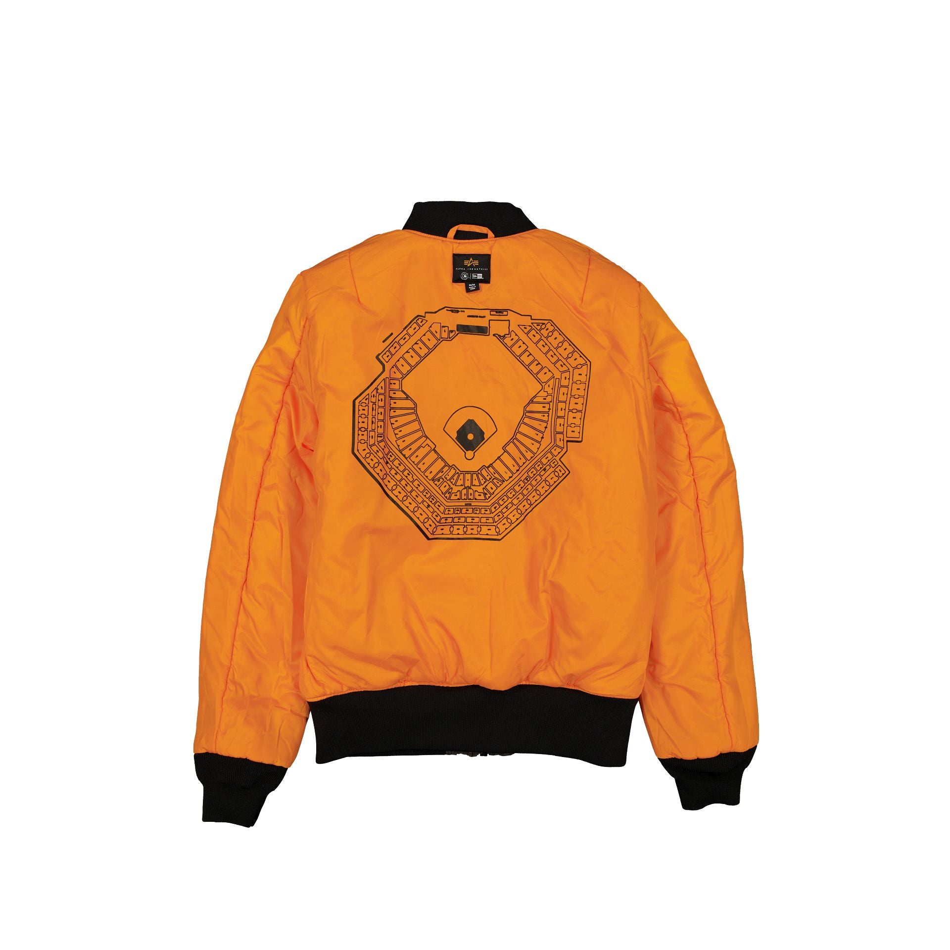 Alpha Industries x Philadelphia Phillies Black Camo MA-1 Bomber Jacket - Image 2