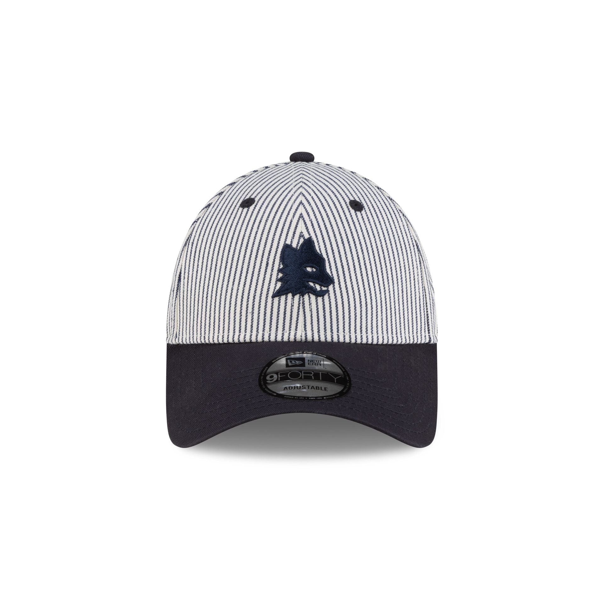 AS Roma Pinstripe 9FORTY Adjustable Hat - Image 2