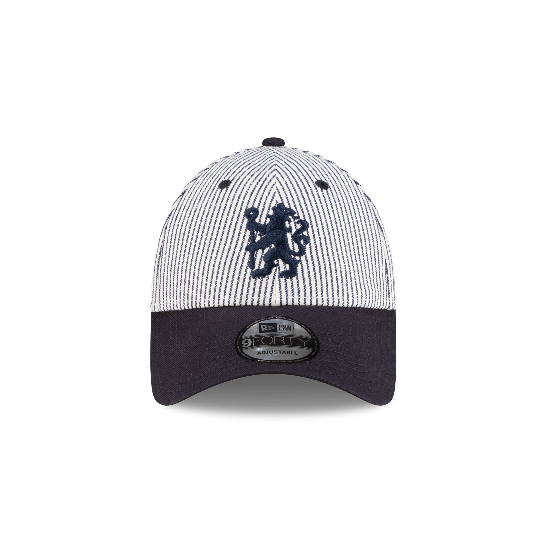 Chelsea FC Pinstripe 9FORTY Adjustable Hat - Image 2