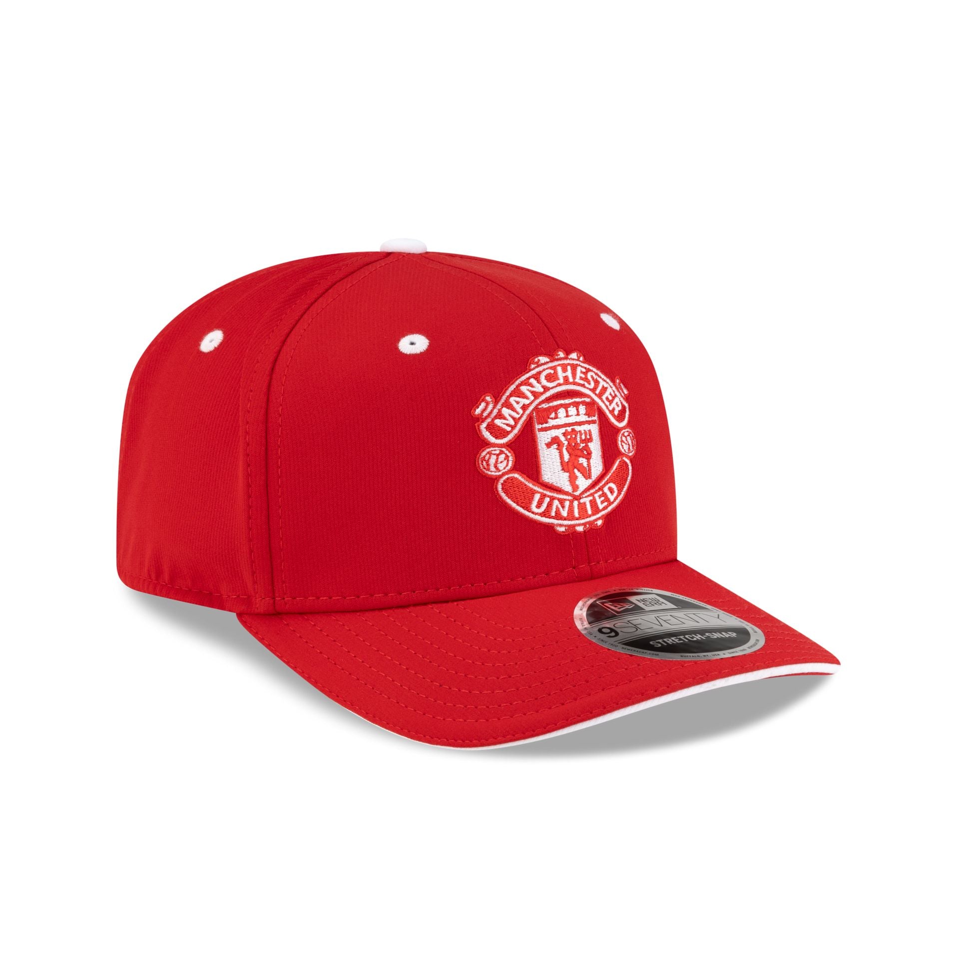 Manchester United FC Recycled 9SEVENTY Stretch-Snap Hat - Image 3