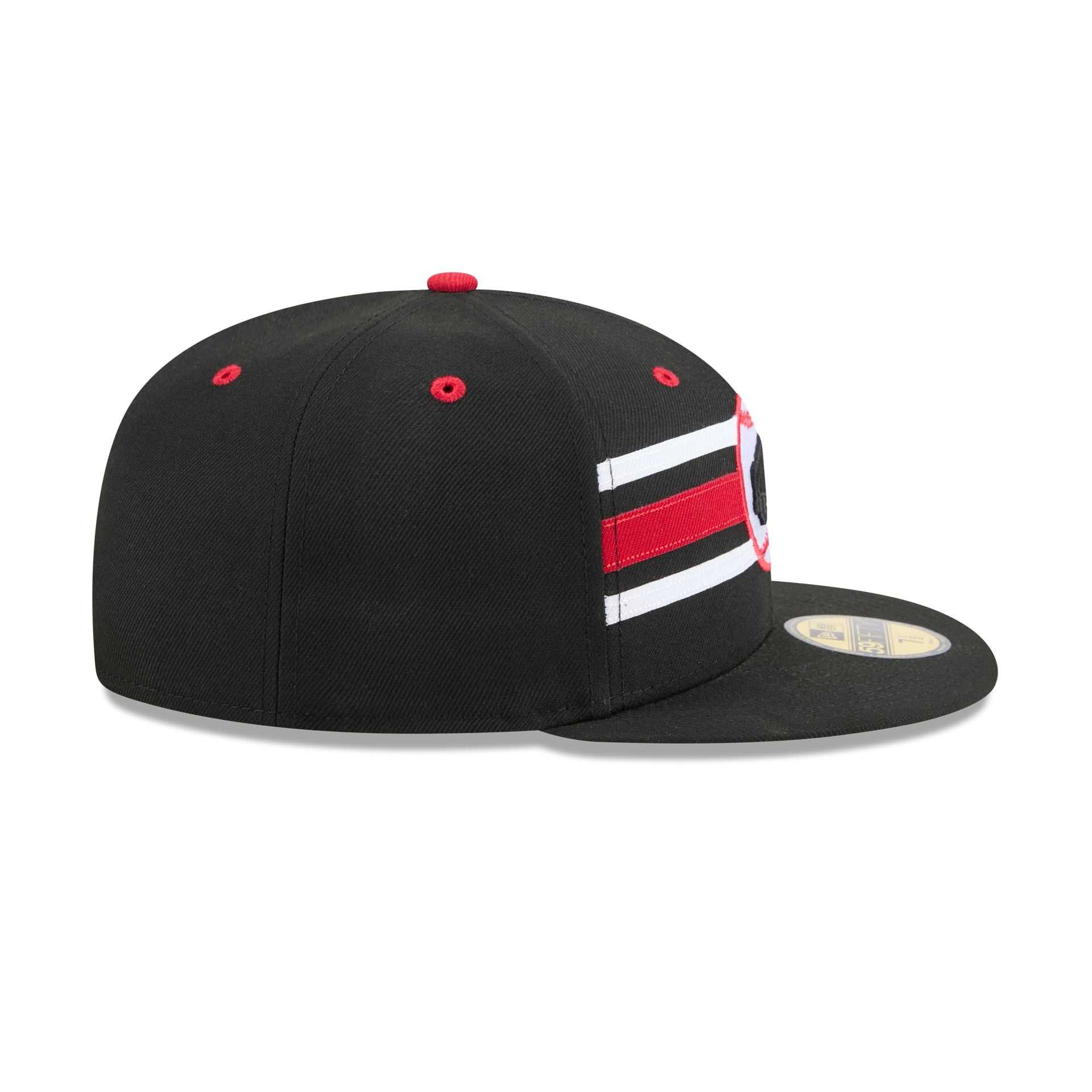 Buffalo Bisons Theme Night Black 59FIFTY Fitted Hat - Image 5