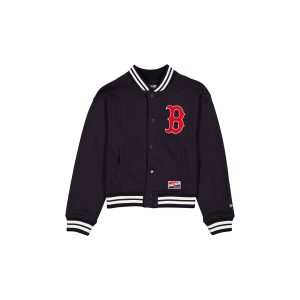Boston Red Sox Throwback Women's Snap Front Jacket