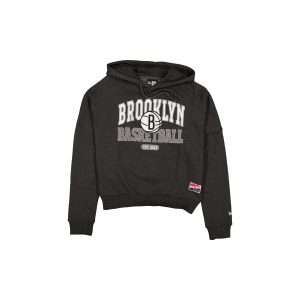 Brooklyn Nets Throwback Women's Glitter Hoodie