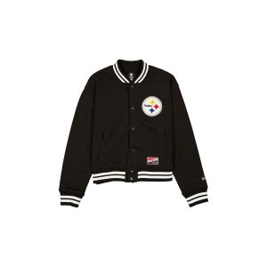 Pittsburgh Steelers Throwback Women's Snap Front Jacket