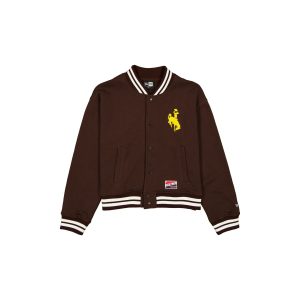 Wyoming Cowboys Throwback Women's Snap Front Jacket