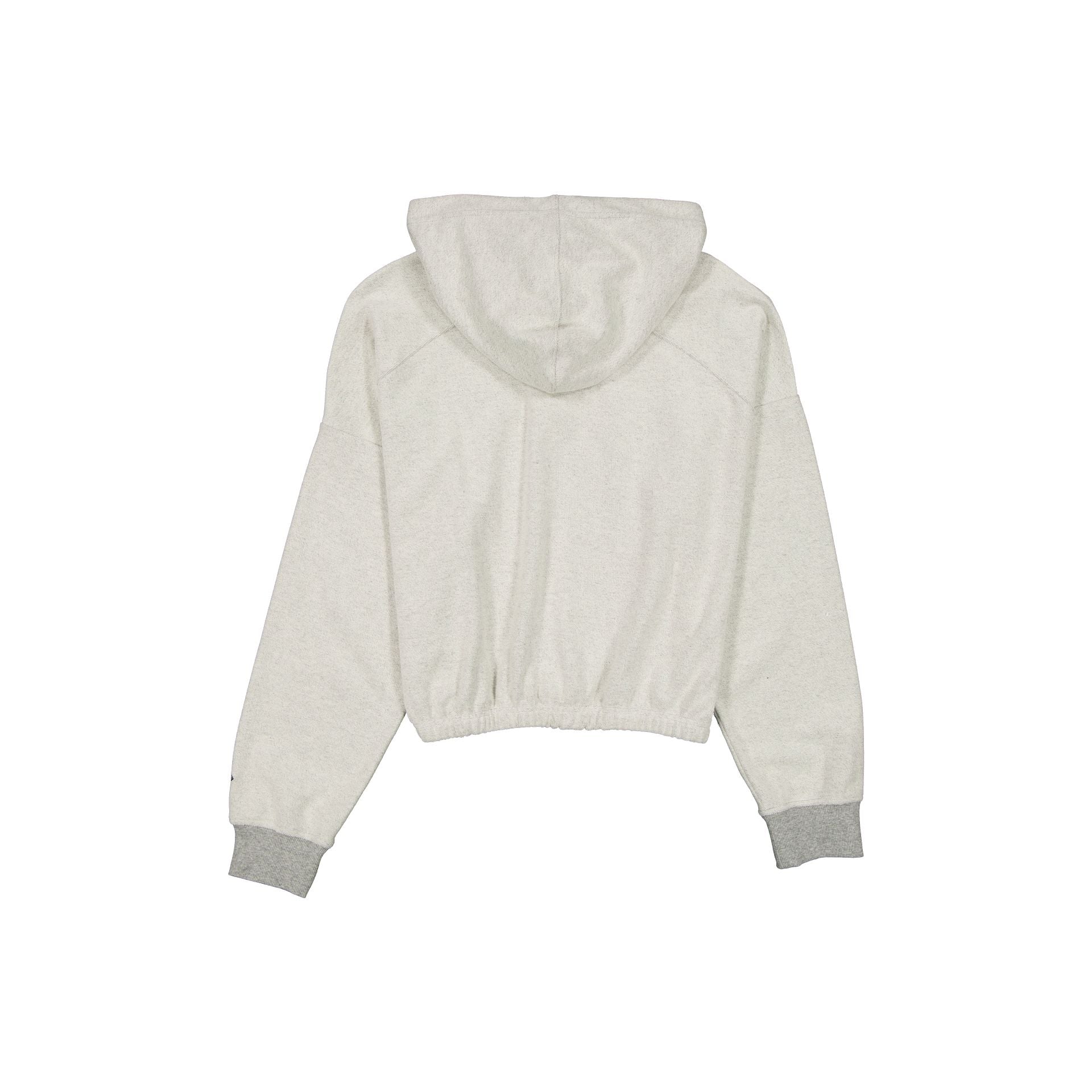 Chicago Cubs Sport Night Heather Gray Women's Hoodie - Image 3