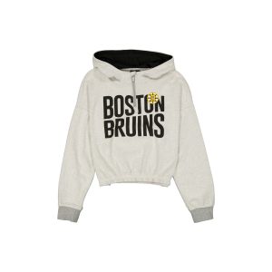 Boston Bruins Sport Night Heather Gray Women's Hoodie