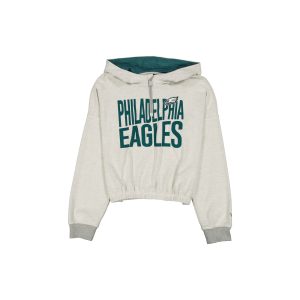 Philadelphia Eagles Sport Night Heather Gray Women's Hoodie