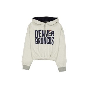 Denver Broncos Sport Night Heather Gray Women's Hoodie