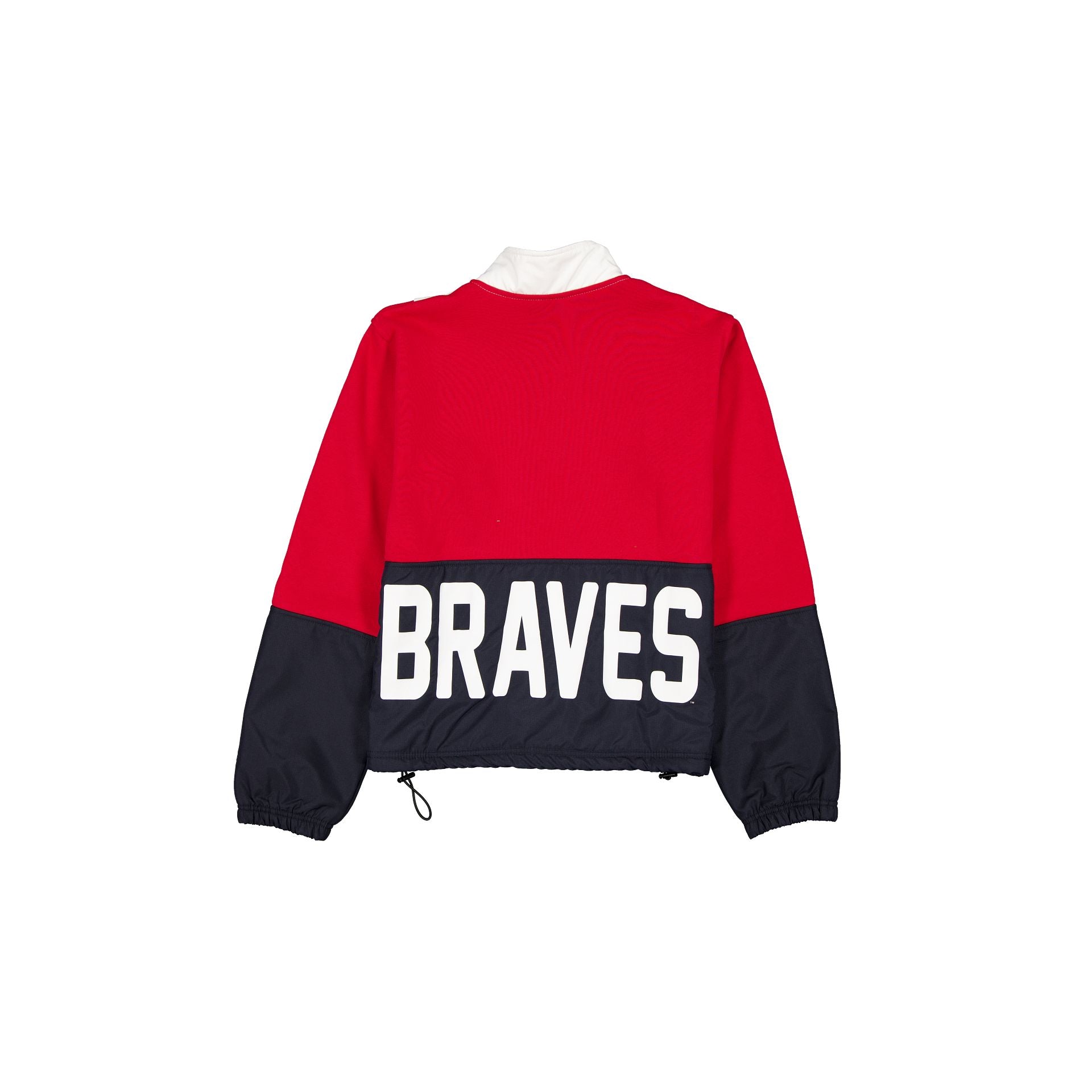 Atlanta Braves Leisure Women's Full-Zip Sweatshirt - Image 3