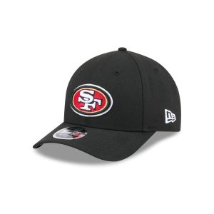 San Francisco 49ers Team Black 9FORTY M-Crown Snapback Hat