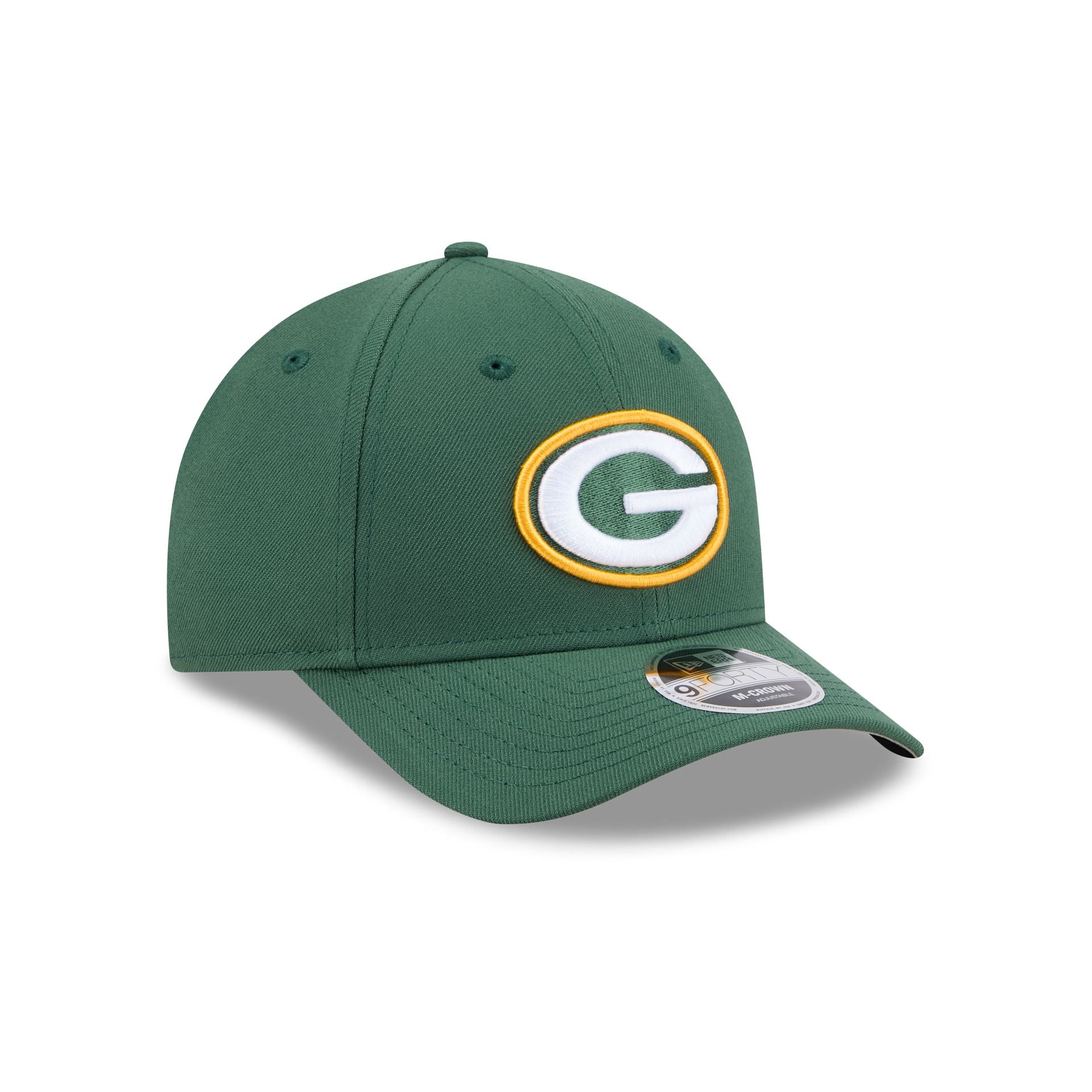 Green Bay Packers Team 9FORTY M-Crown Snapback Hat - Image 3