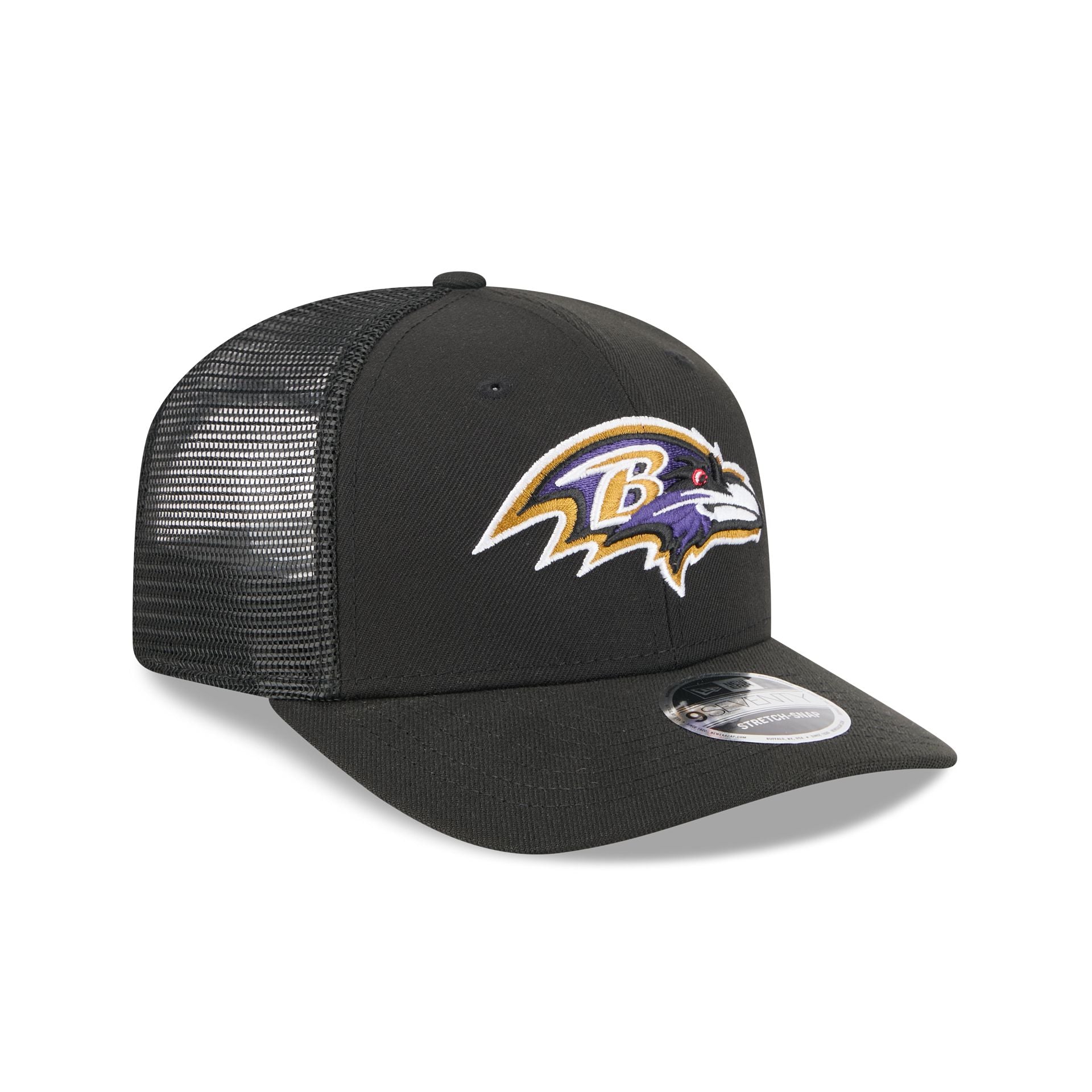 Baltimore Ravens Team 9SEVENTY Trucker Hat - Image 3