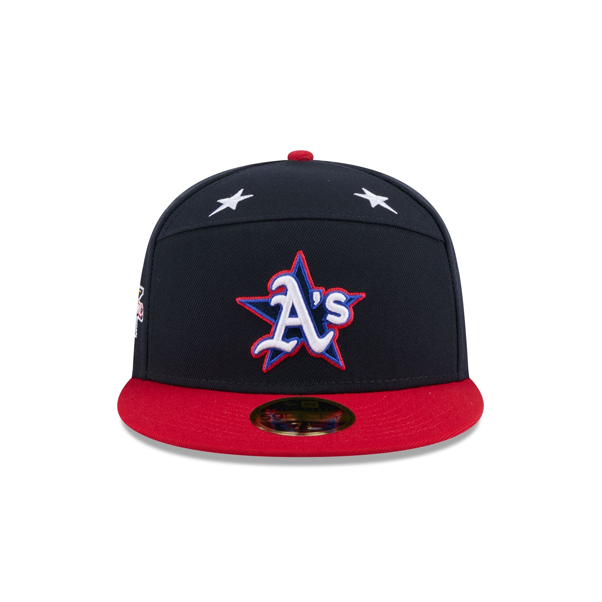 Athletics 2025 All-Star Game Workout Split Panel 59FIFTY Fitted Hat - Image 2